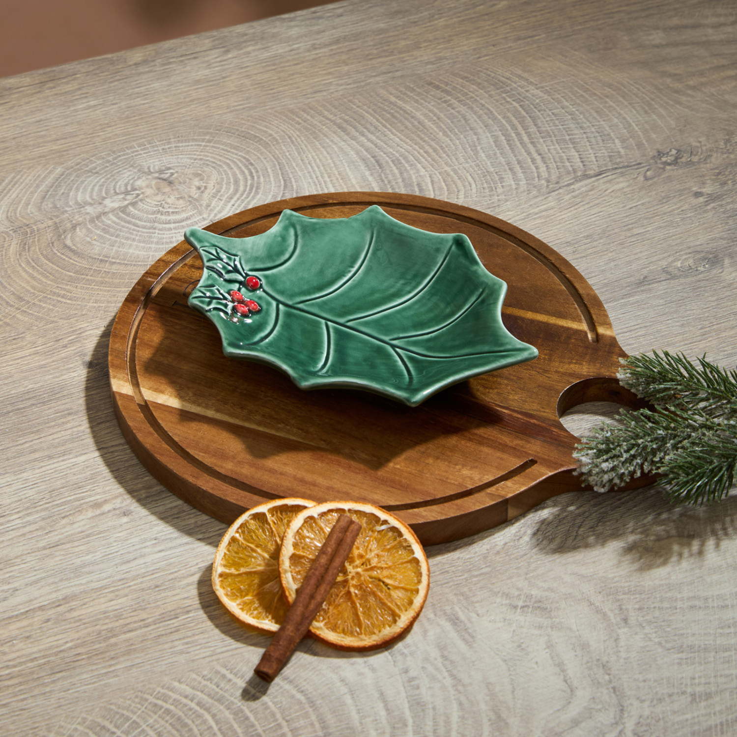 Блюдо Foglia Verde I