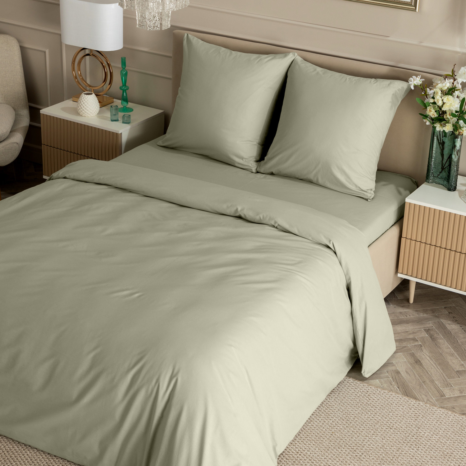 Постельное белье Light olive - фото № 12