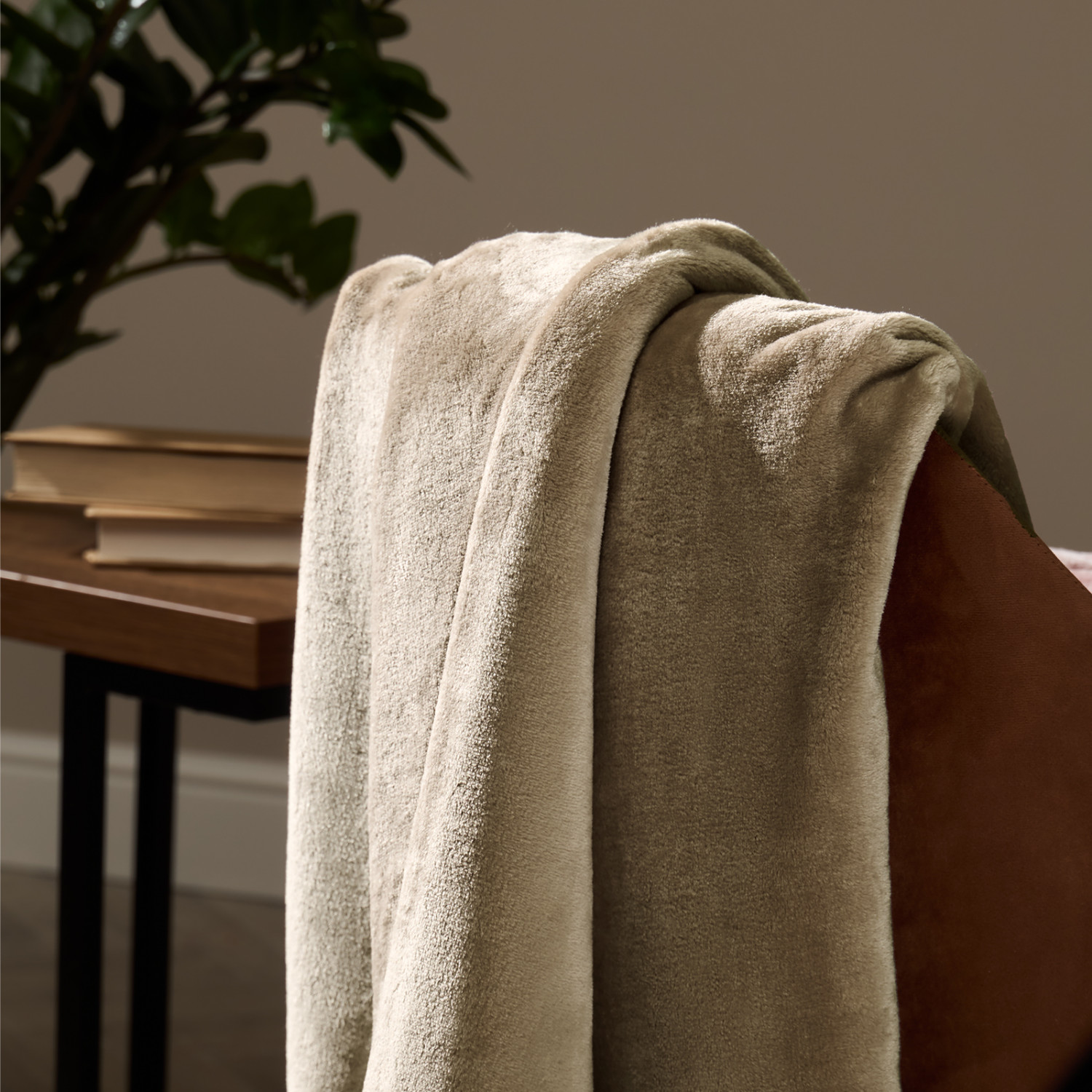 Плед Сверхмягкий/Supersoft, капучино