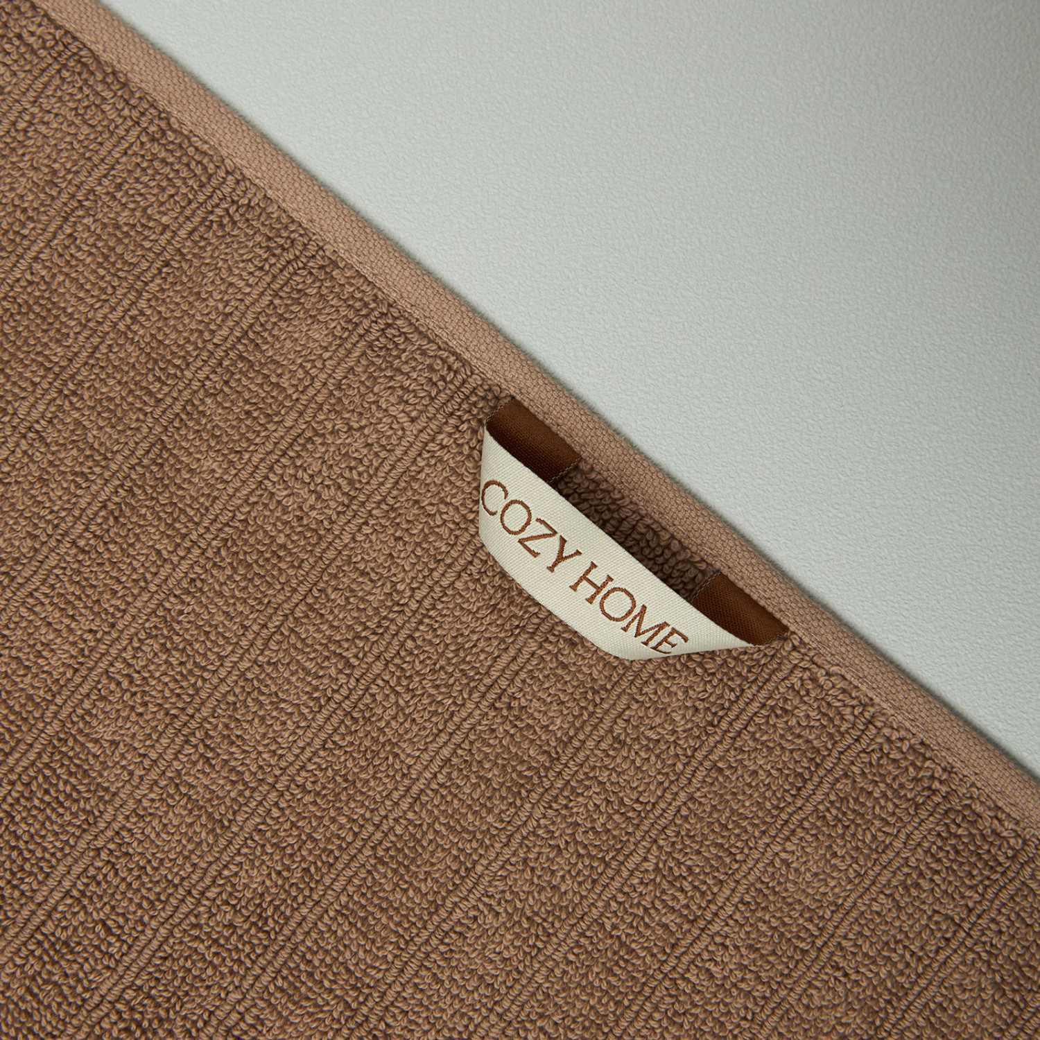 Полотенце махровое Attilio, шоколад - фото № 6