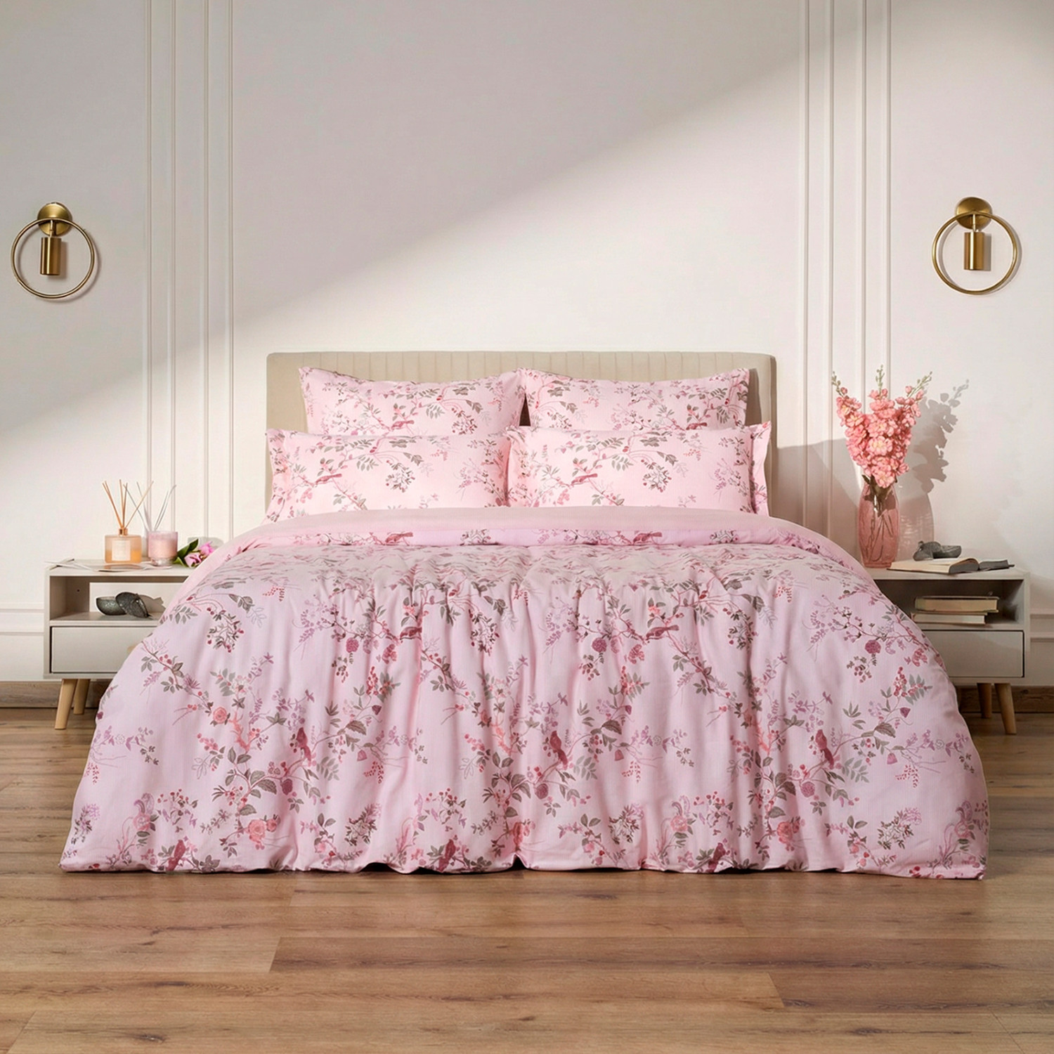 Постельное белье Сибилла (розовый)