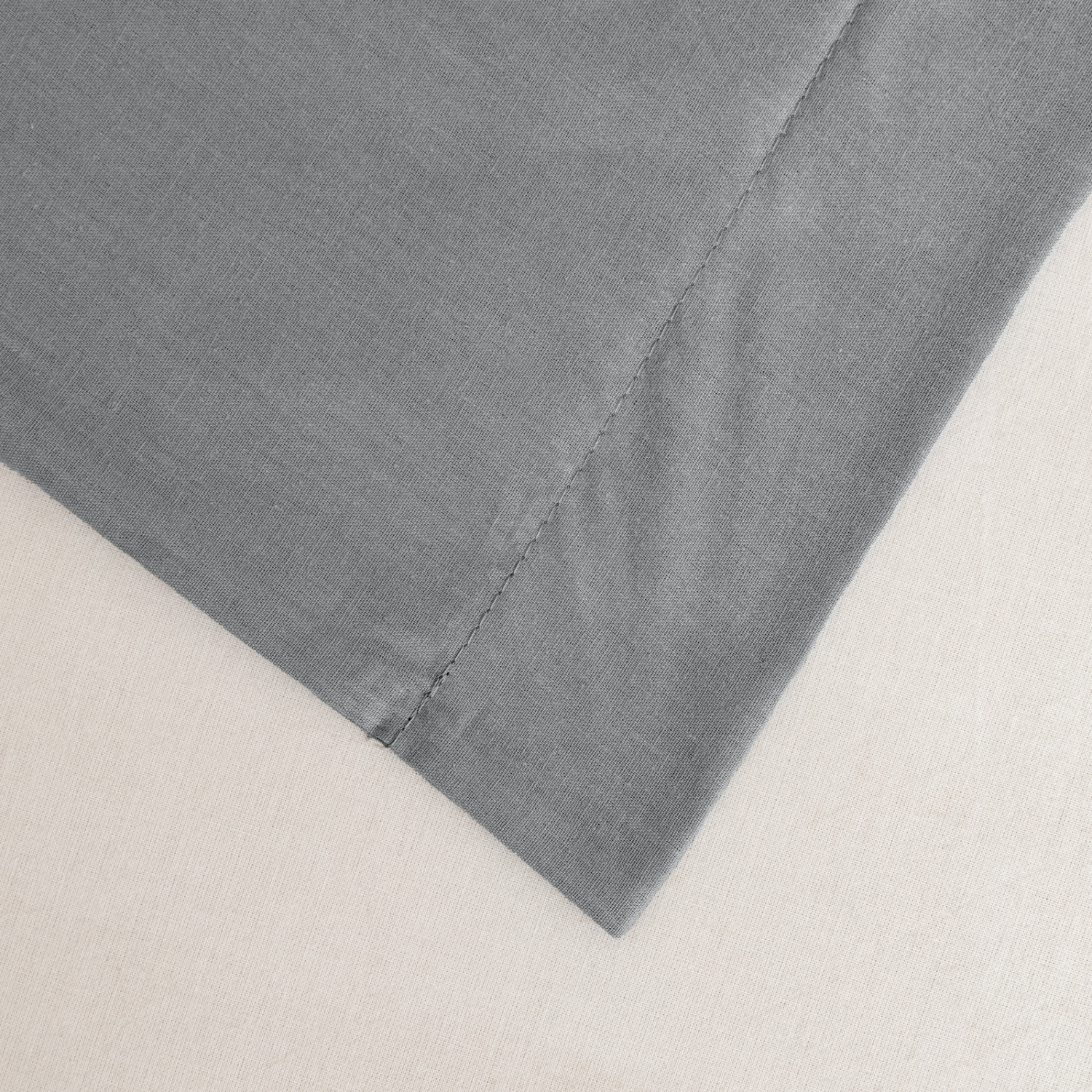 Комплект наволочек Темная зола/Dark ash с ушками - фото № 4