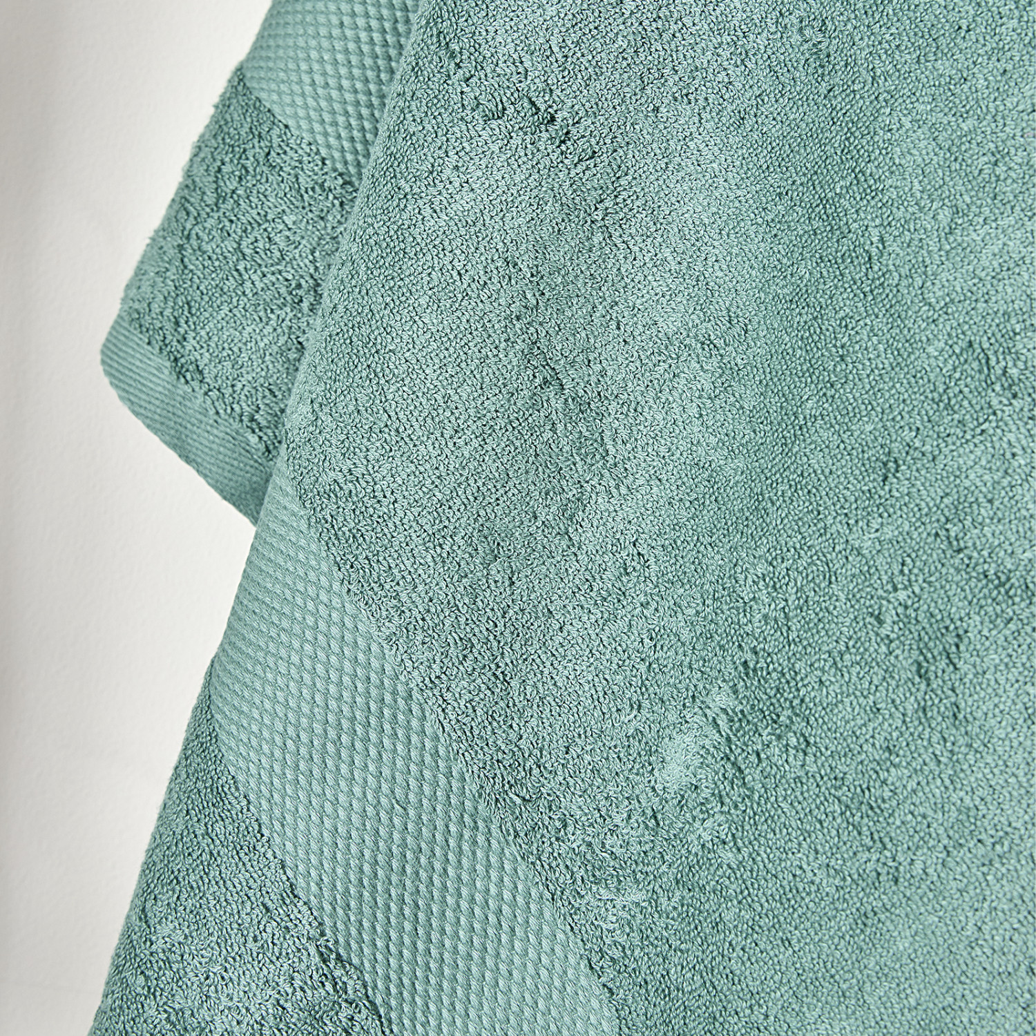 Полотенце махровое Gusto, зеленое - фото № 3