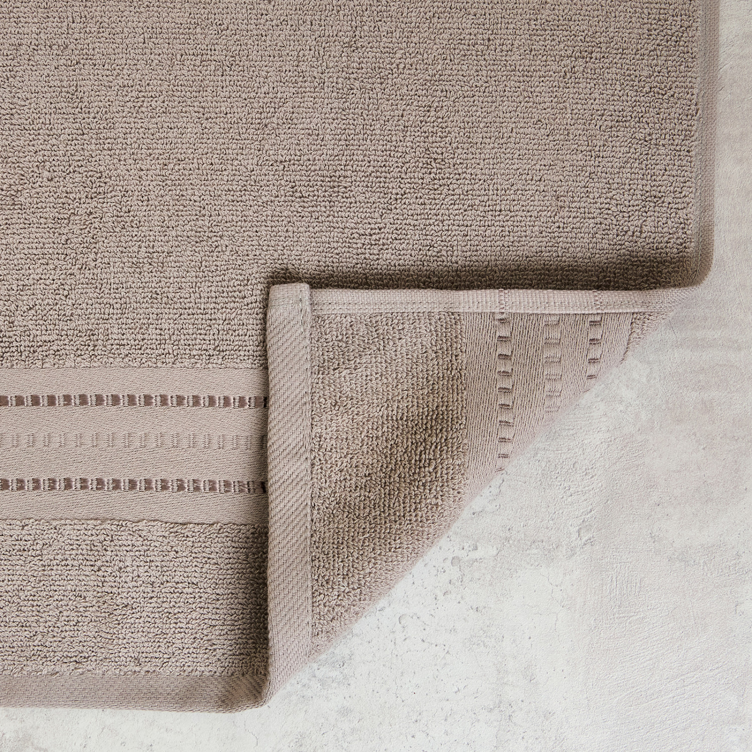 Полотенце махровое Basena, дымчатое - фото № 3