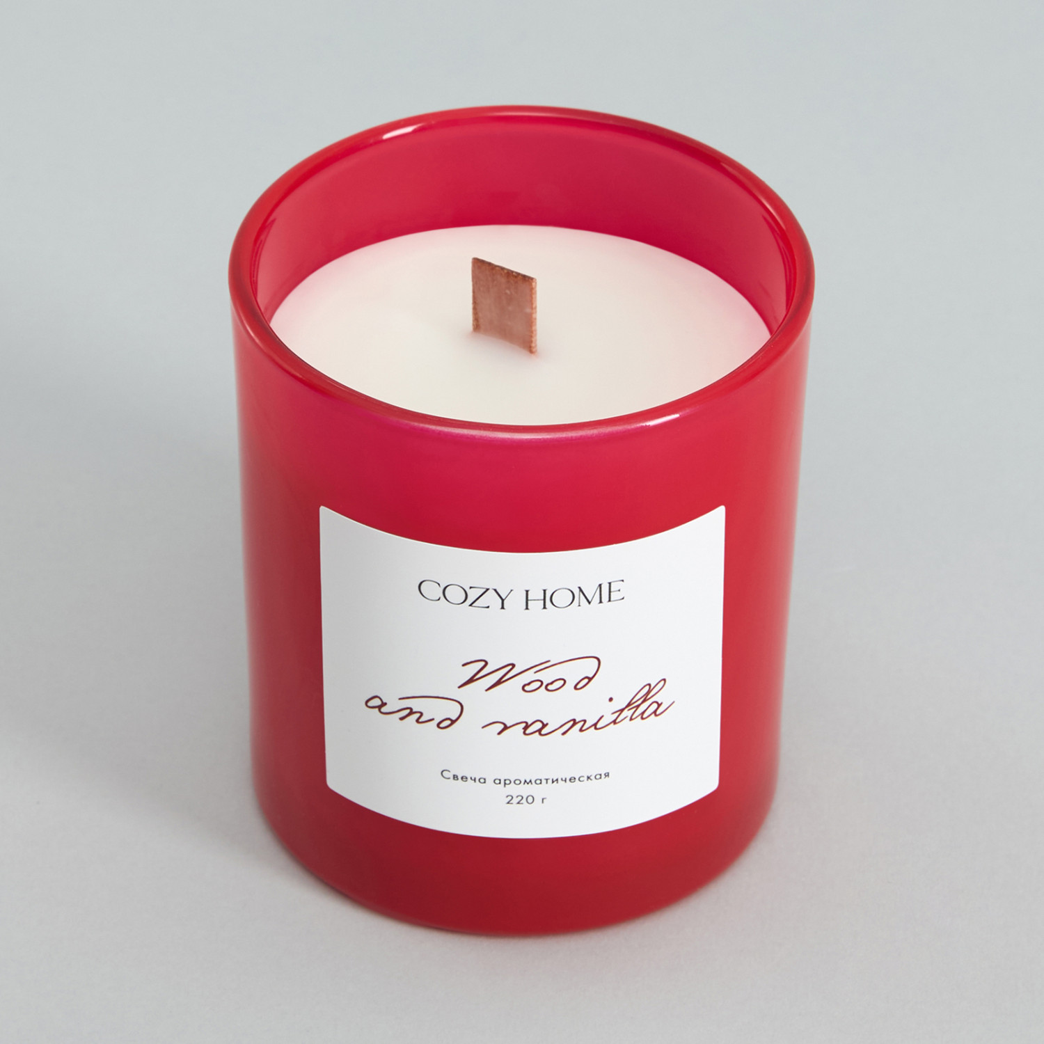 Свеча ароматическая Wood & Vanilla II - фото № 2