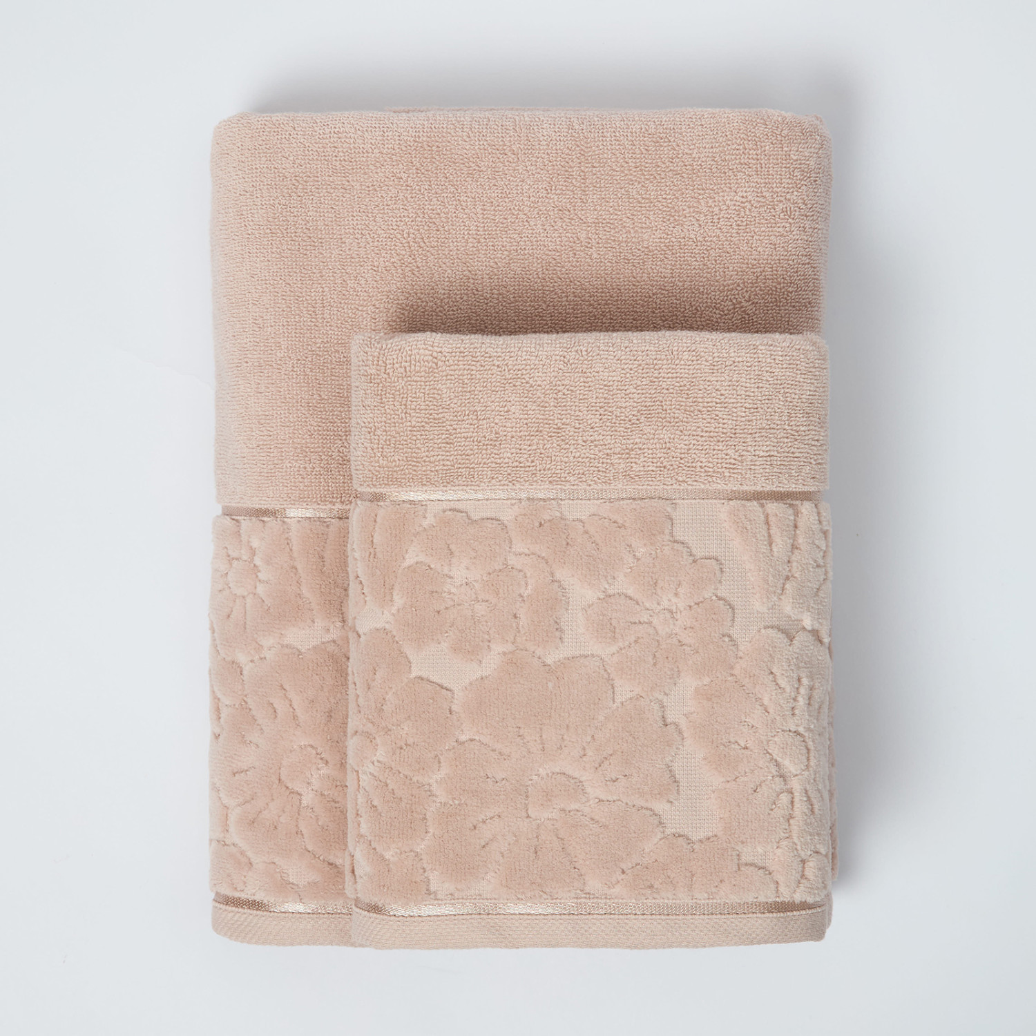 Полотенце махровое Личия/Licia, пудра - фото № 4