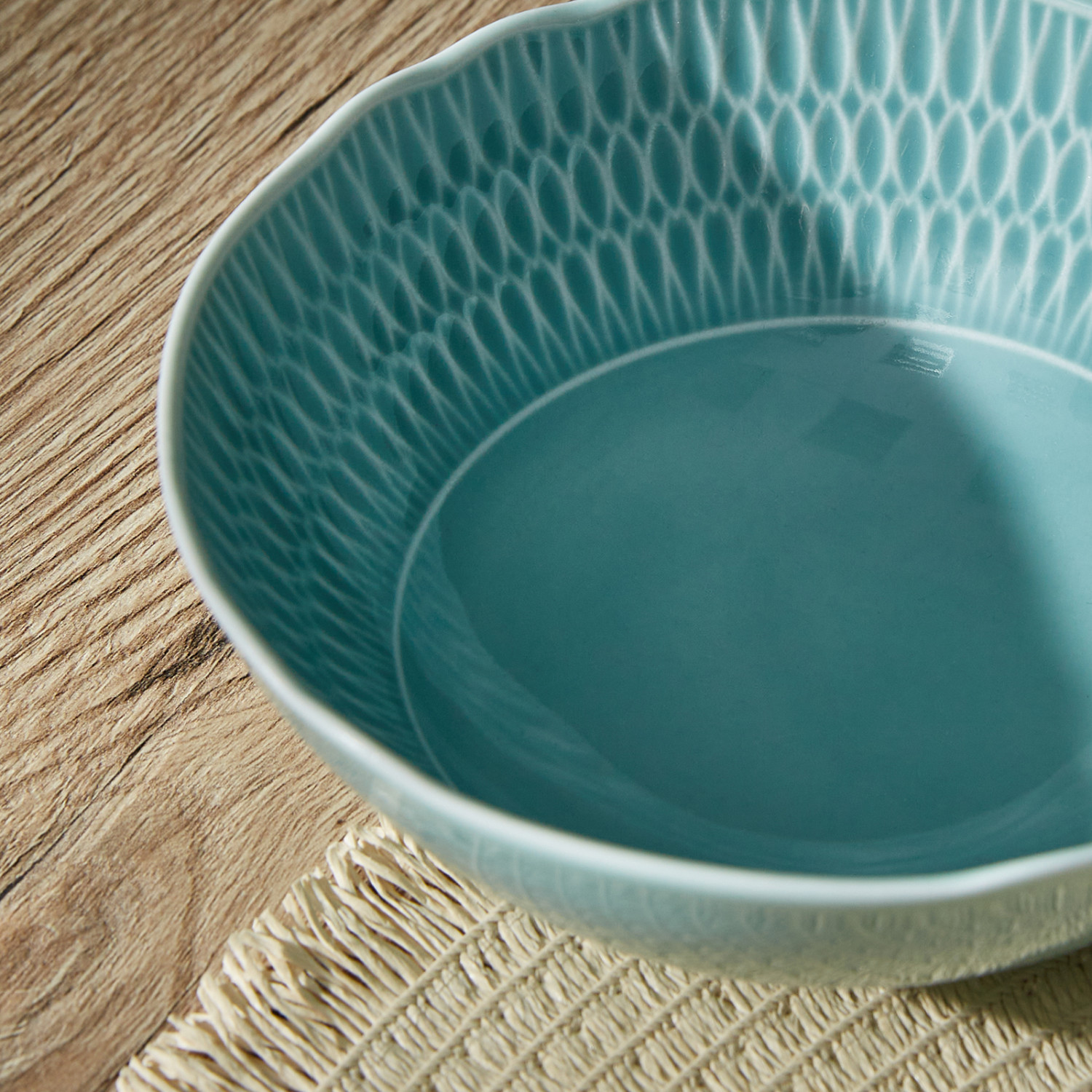 Салатник Морской бриз/Brezza dal mare, голубой - фото № 2