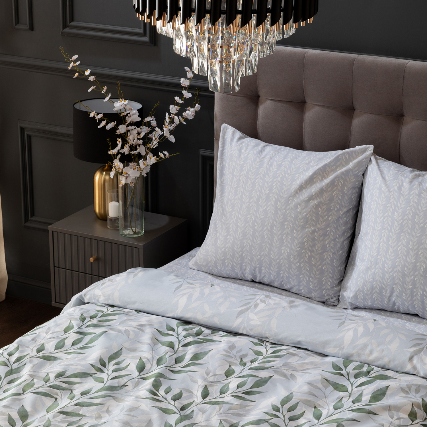 Постельное белье Зеленая симфония/Sinfonia verde - фото № 8