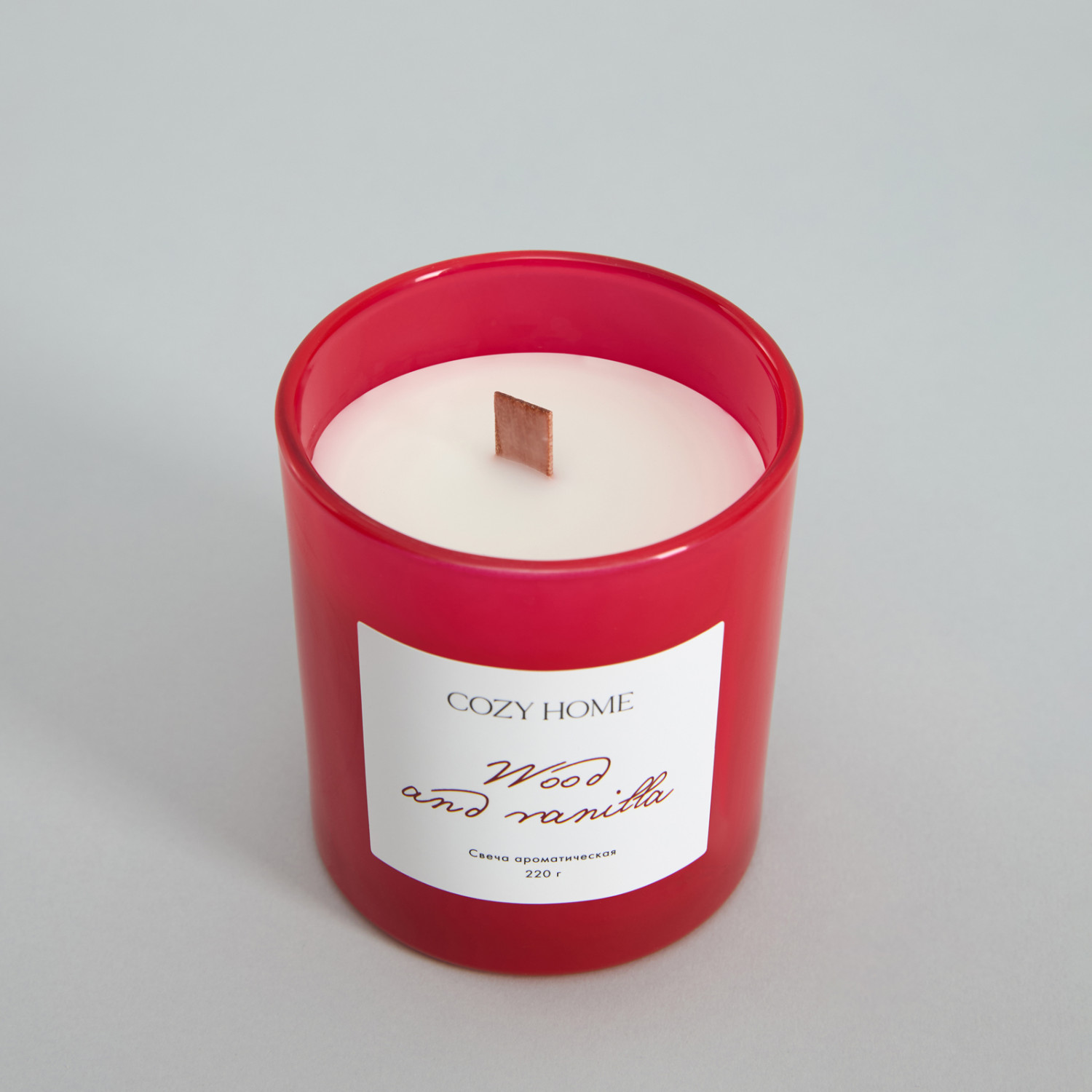 Свеча ароматическая Wood & Vanilla II - фото № 3