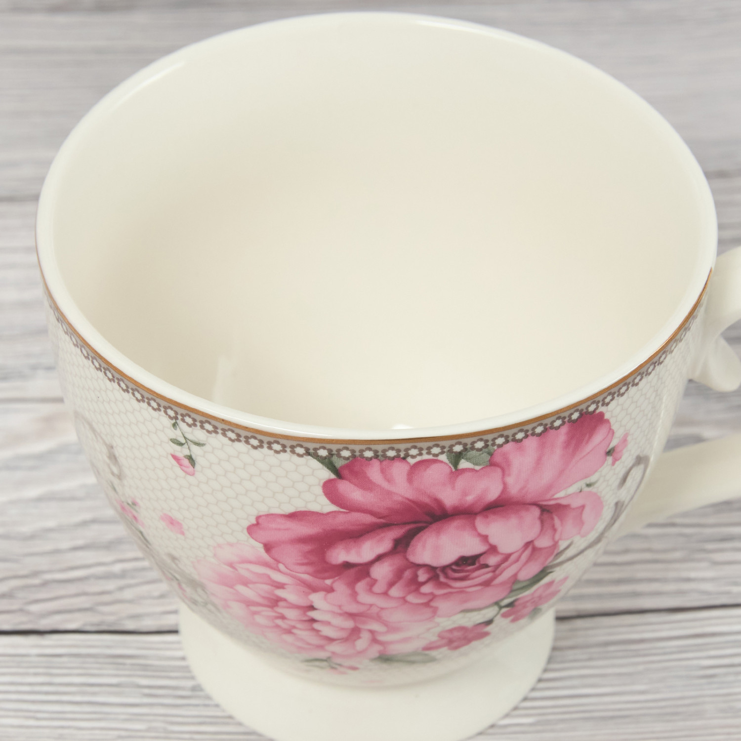 Кружка Pinklotus, 375 мл - фото № 2