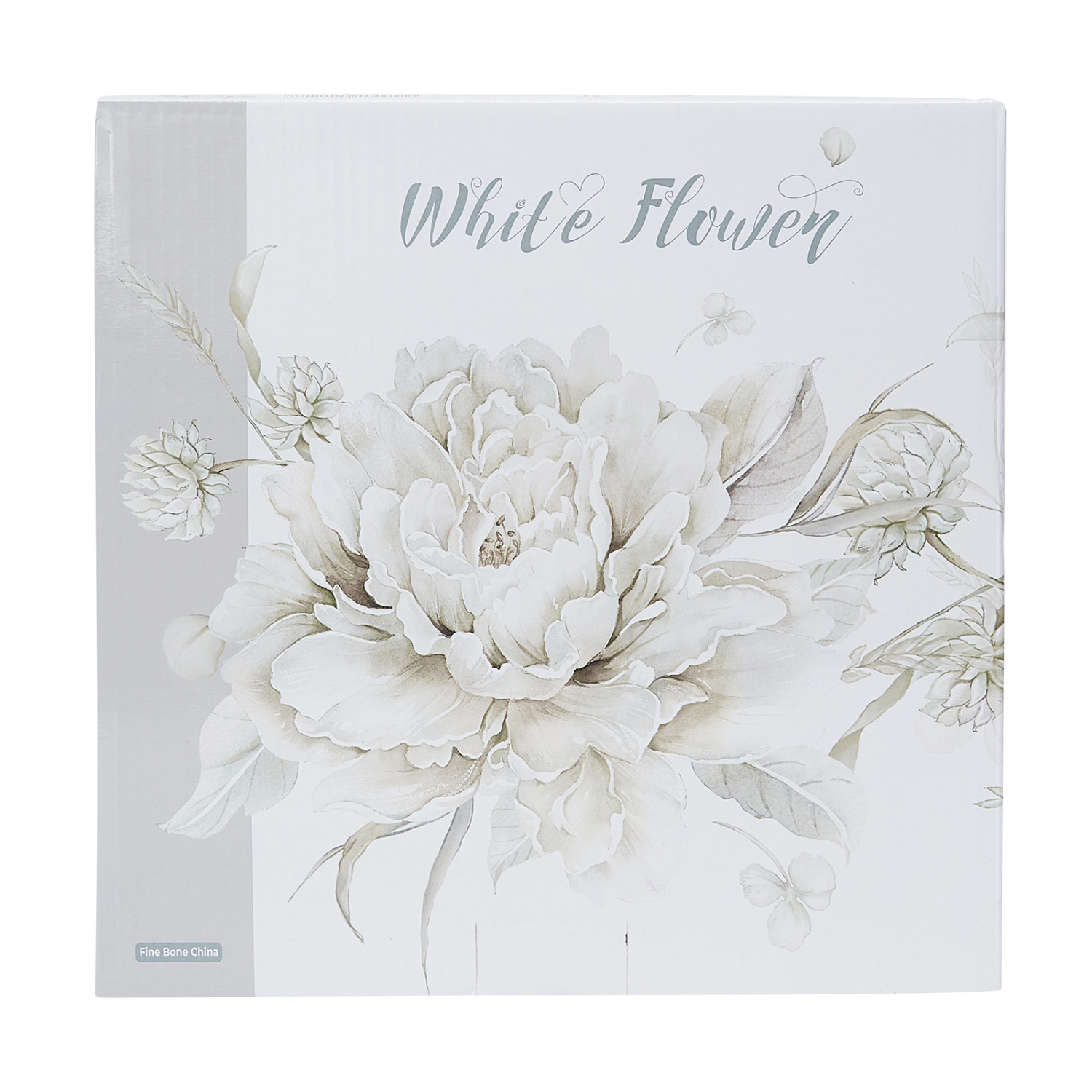 Набор тарелок White flower - фото № 3