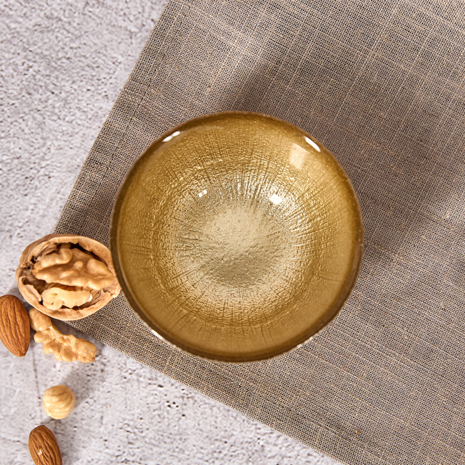 Соусник Lily, золотой - фото № 3