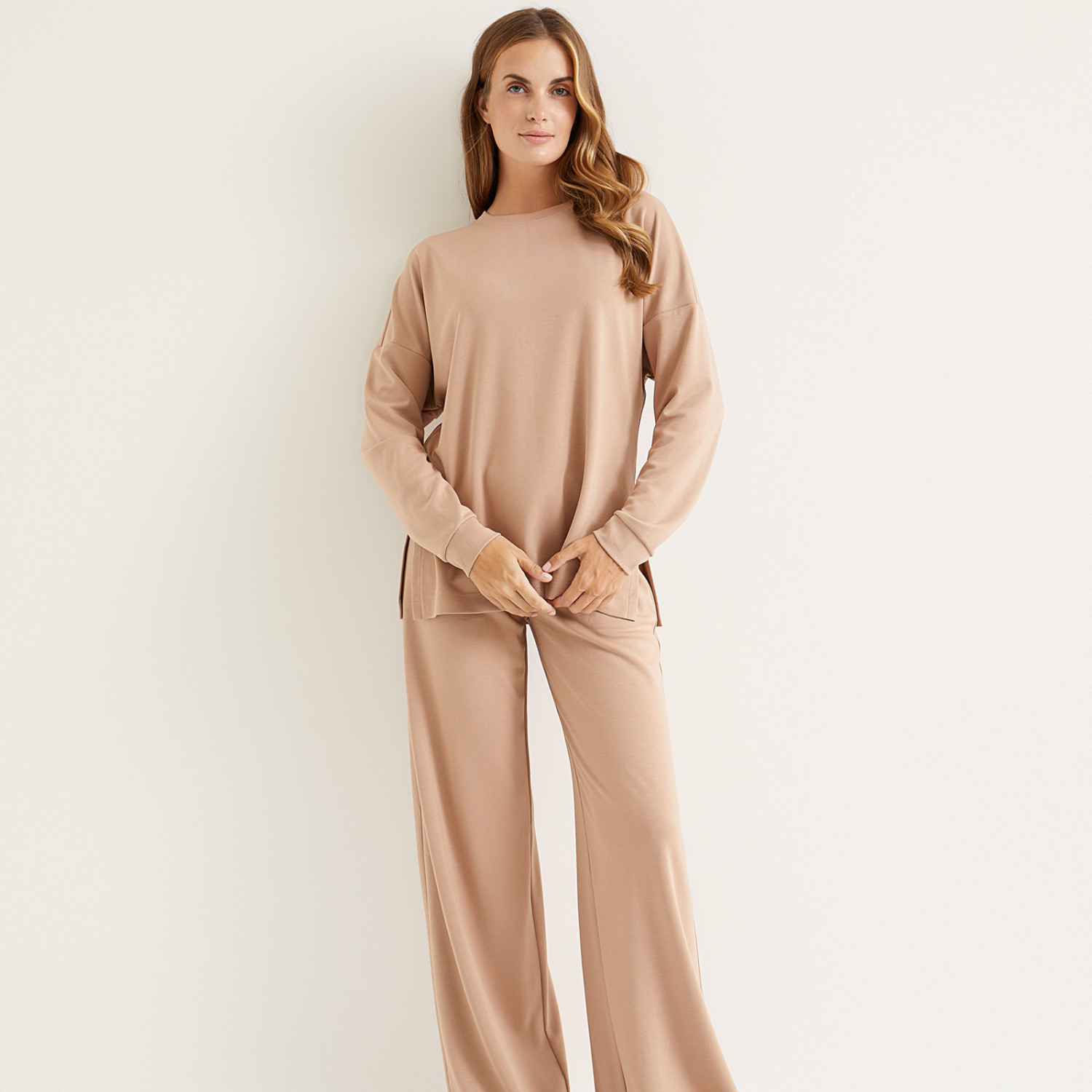 Джемпер Прогулка/Passeggio, бежевый - фото № 8