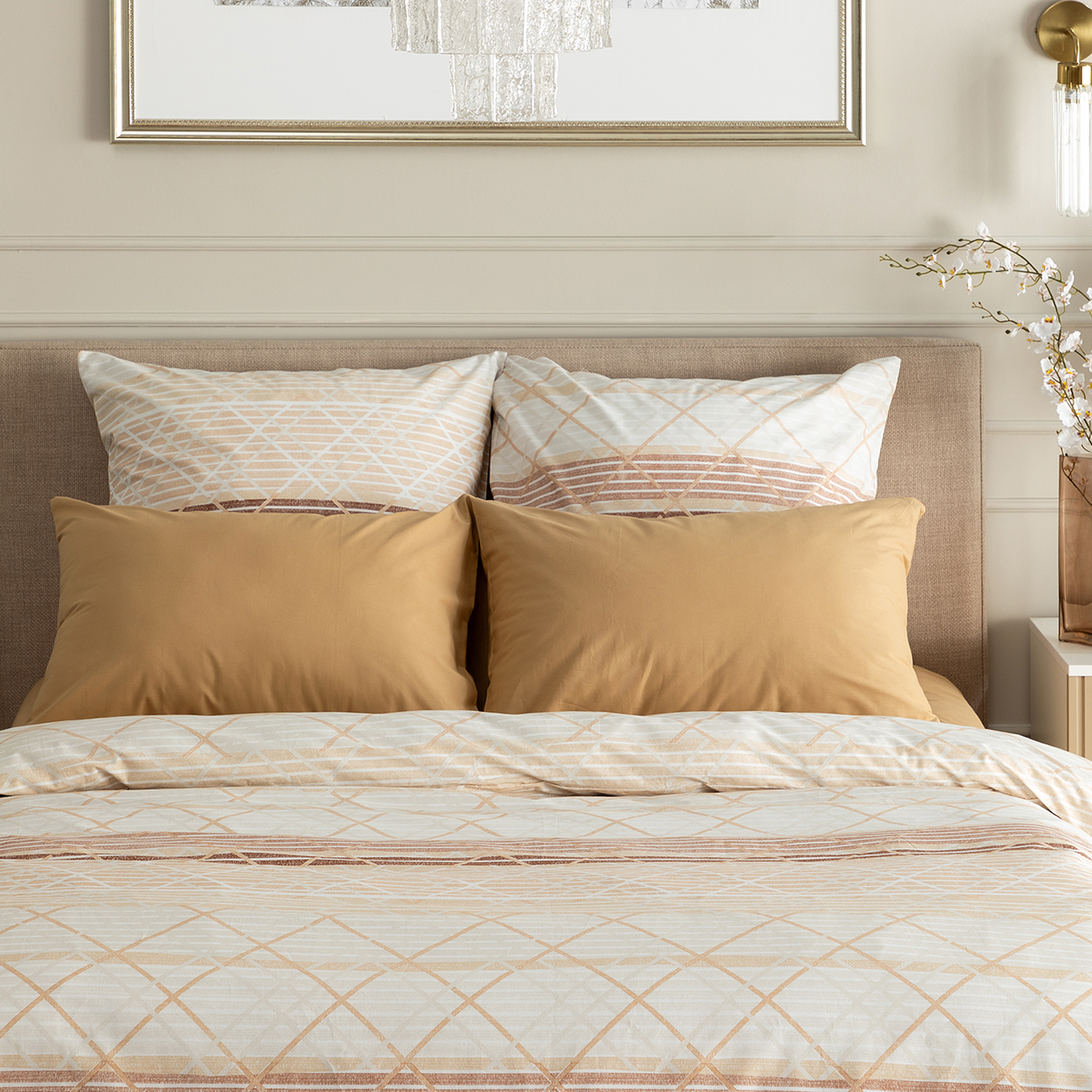 Постельное белье Фаббиано/Fabbiano, поплин - фото № 2