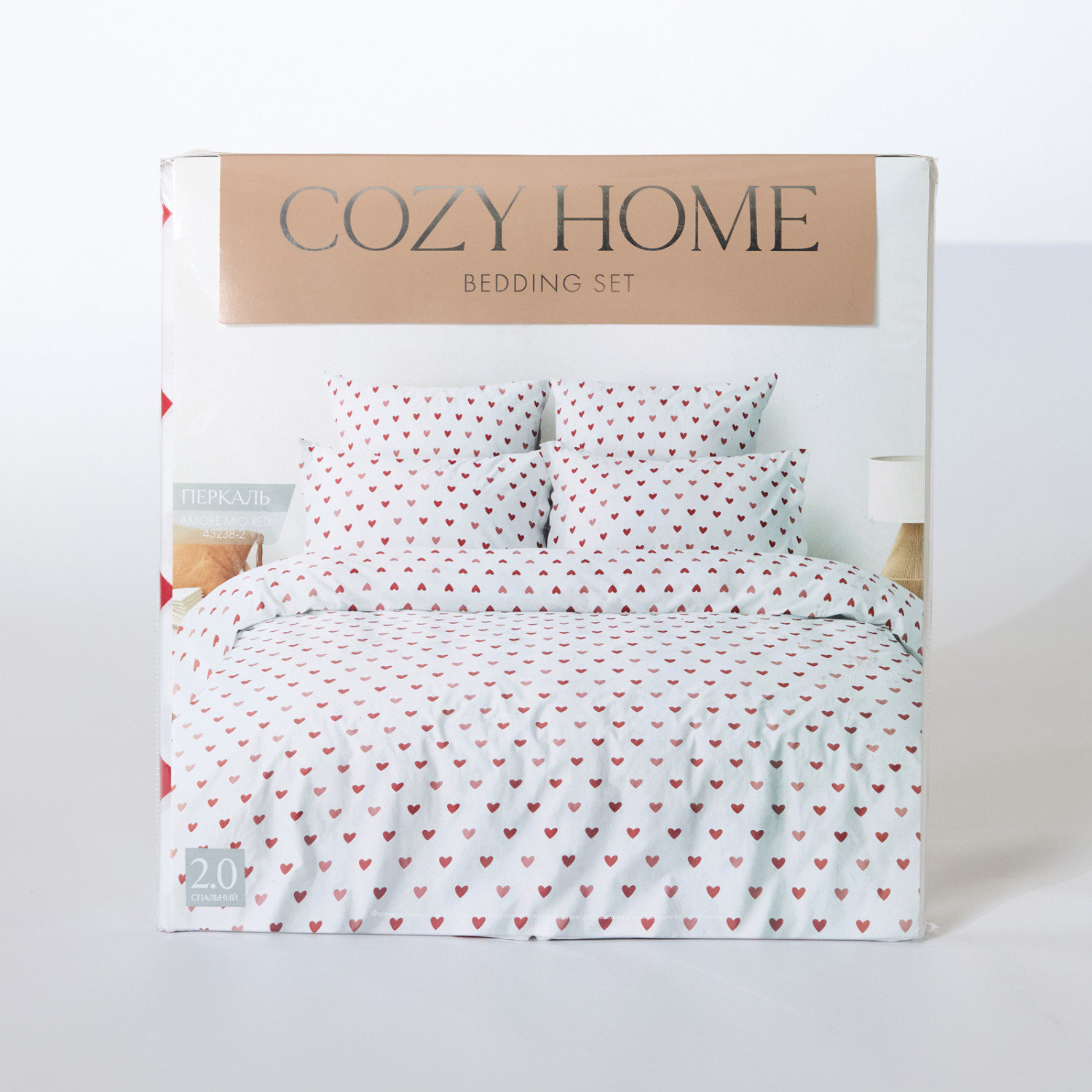 Постельное белье Amore Mio red - фото № 14