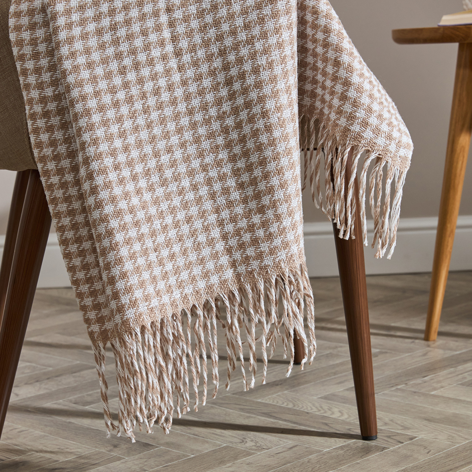 Плед Marayatta, бежевый - фото № 2