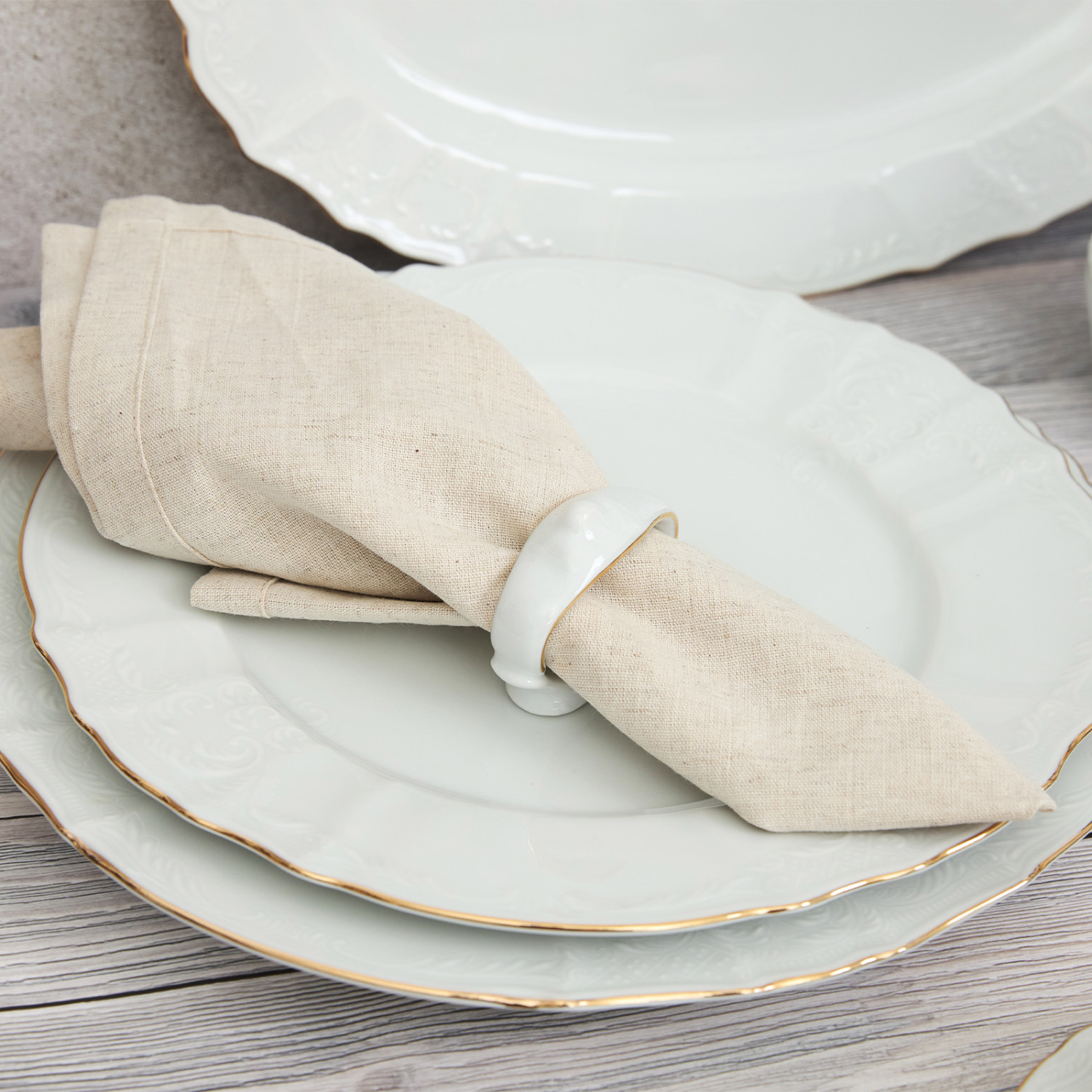 Кольцо для салфеток Venice gold - фото № 2