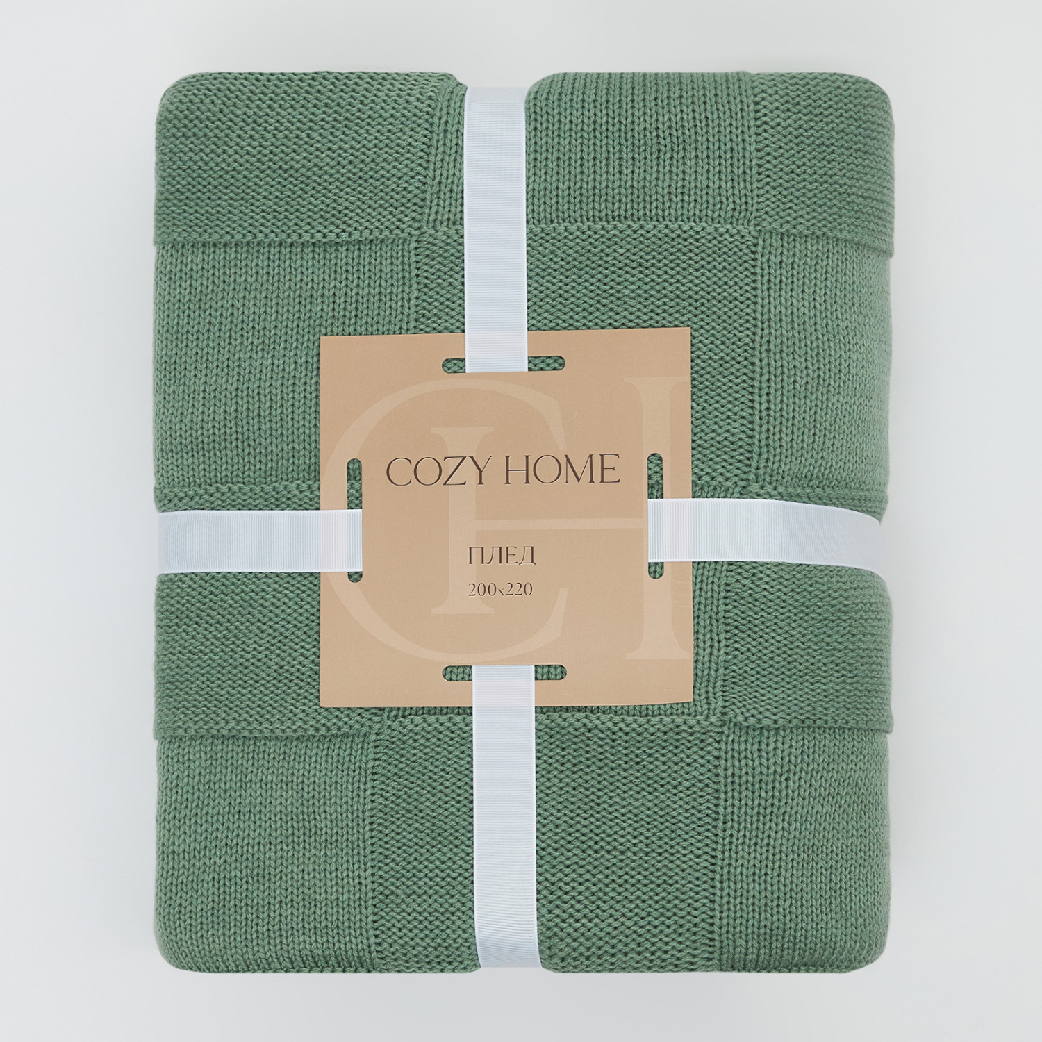 Плед Ambra, олива - фото № 7