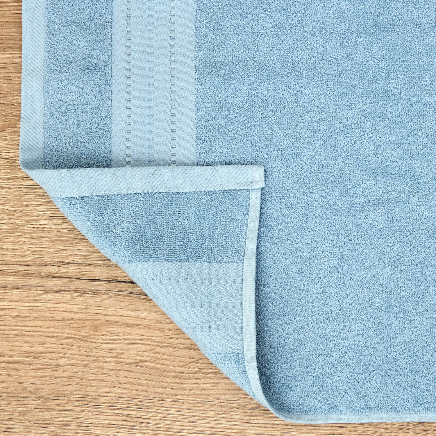 Полотенце махровое Basena, кобальт - фото № 5