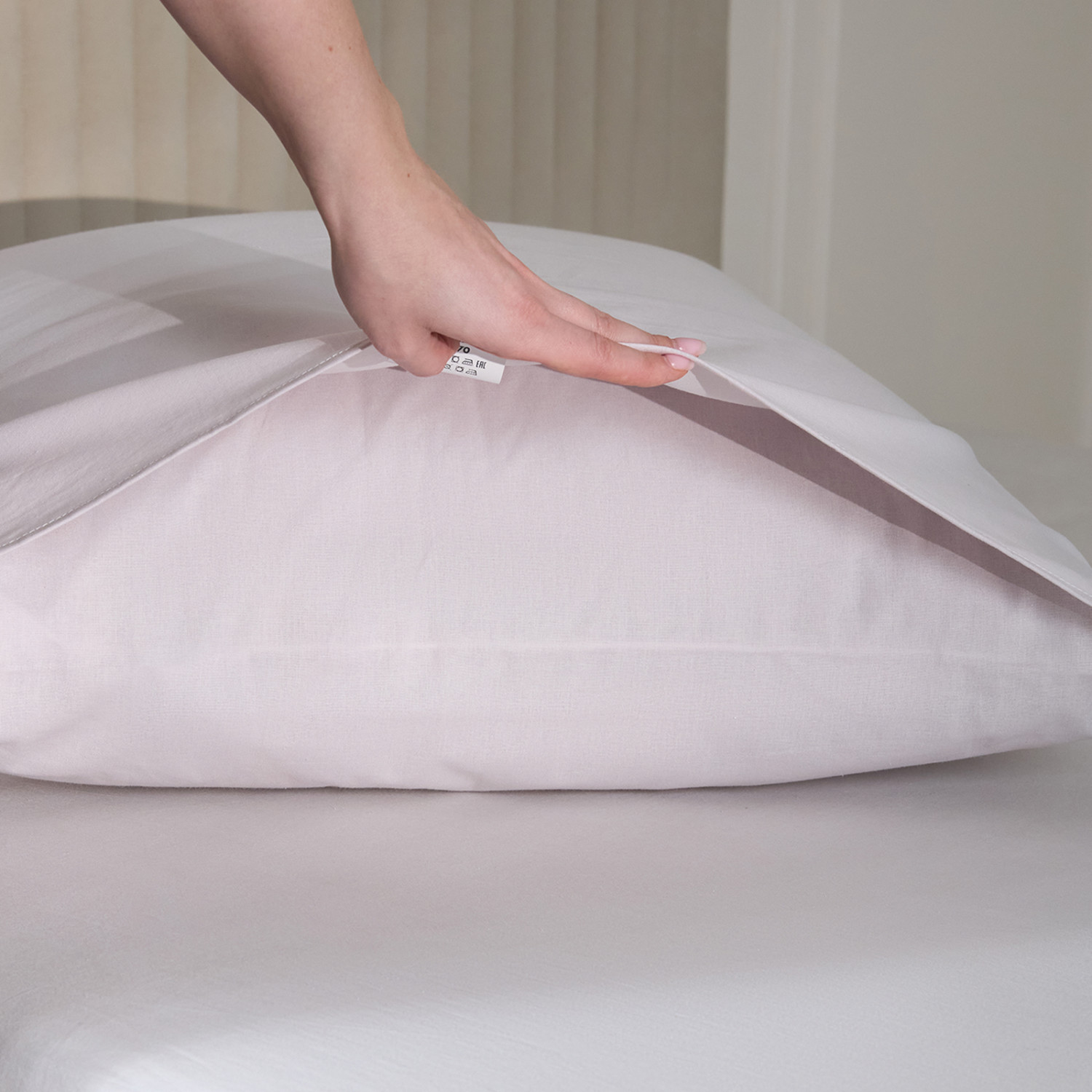 Комплект наволочек Шарлотта (светлый) - фото № 6