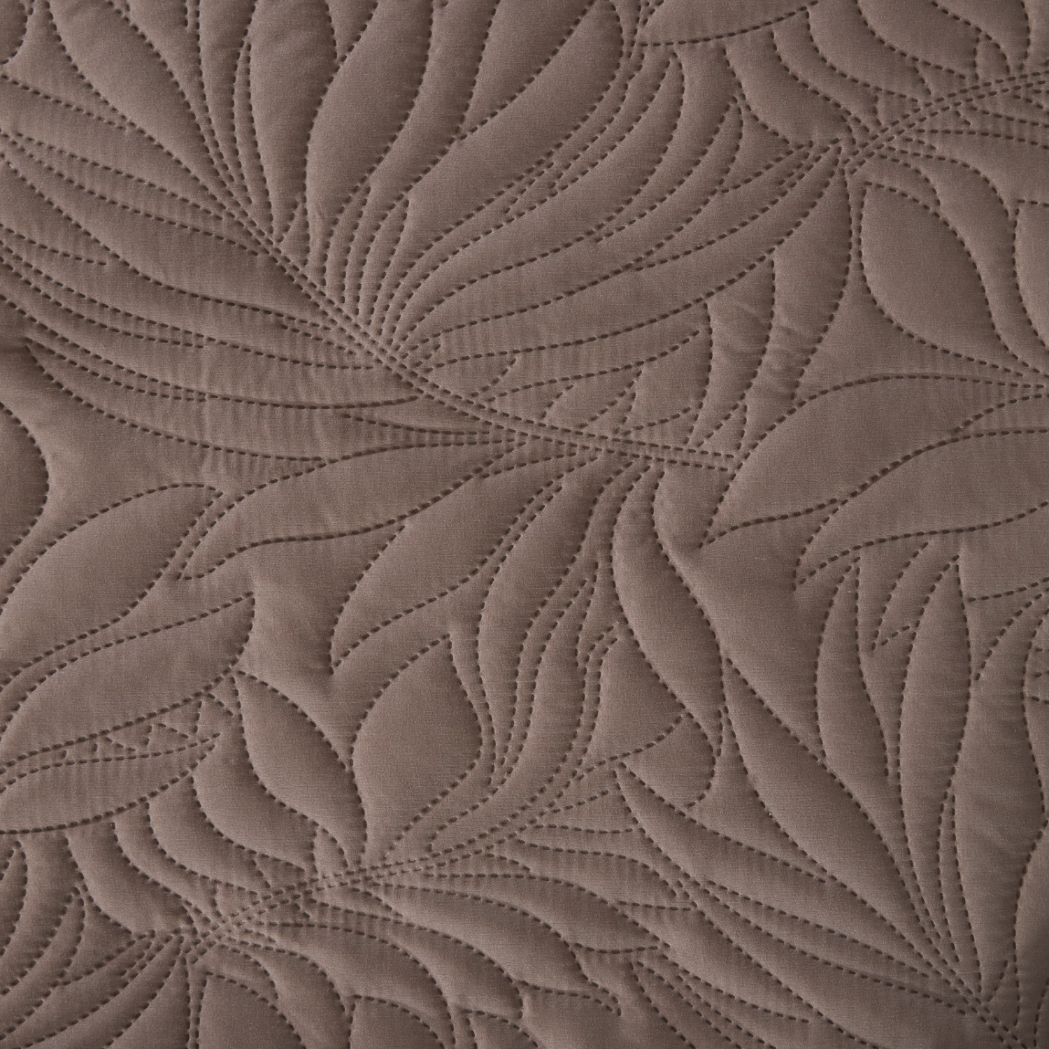 Покрывало Листочки/Fogliare, мокко - фото № 5