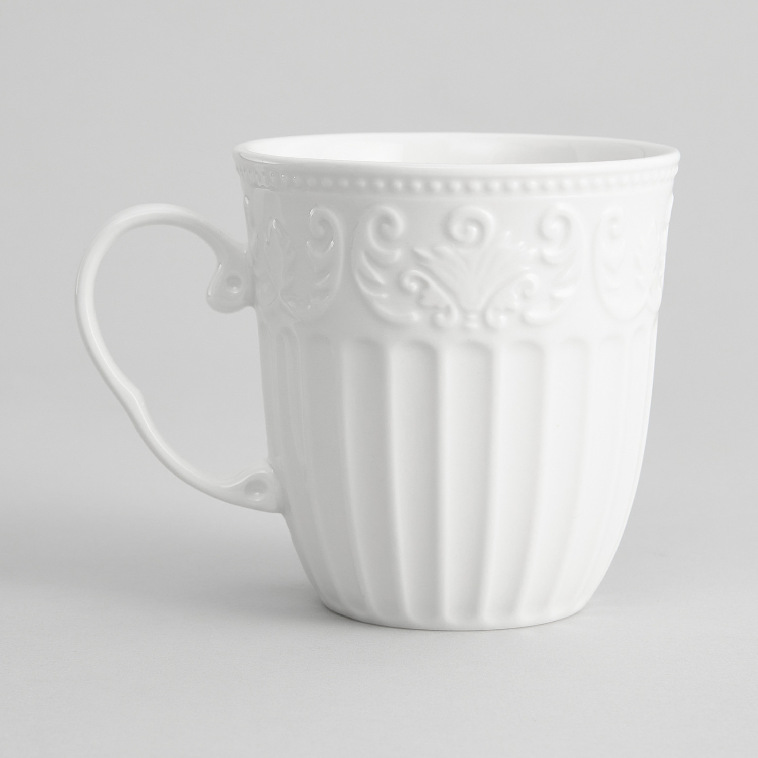 Кружка Белое тиснение/Emboss White