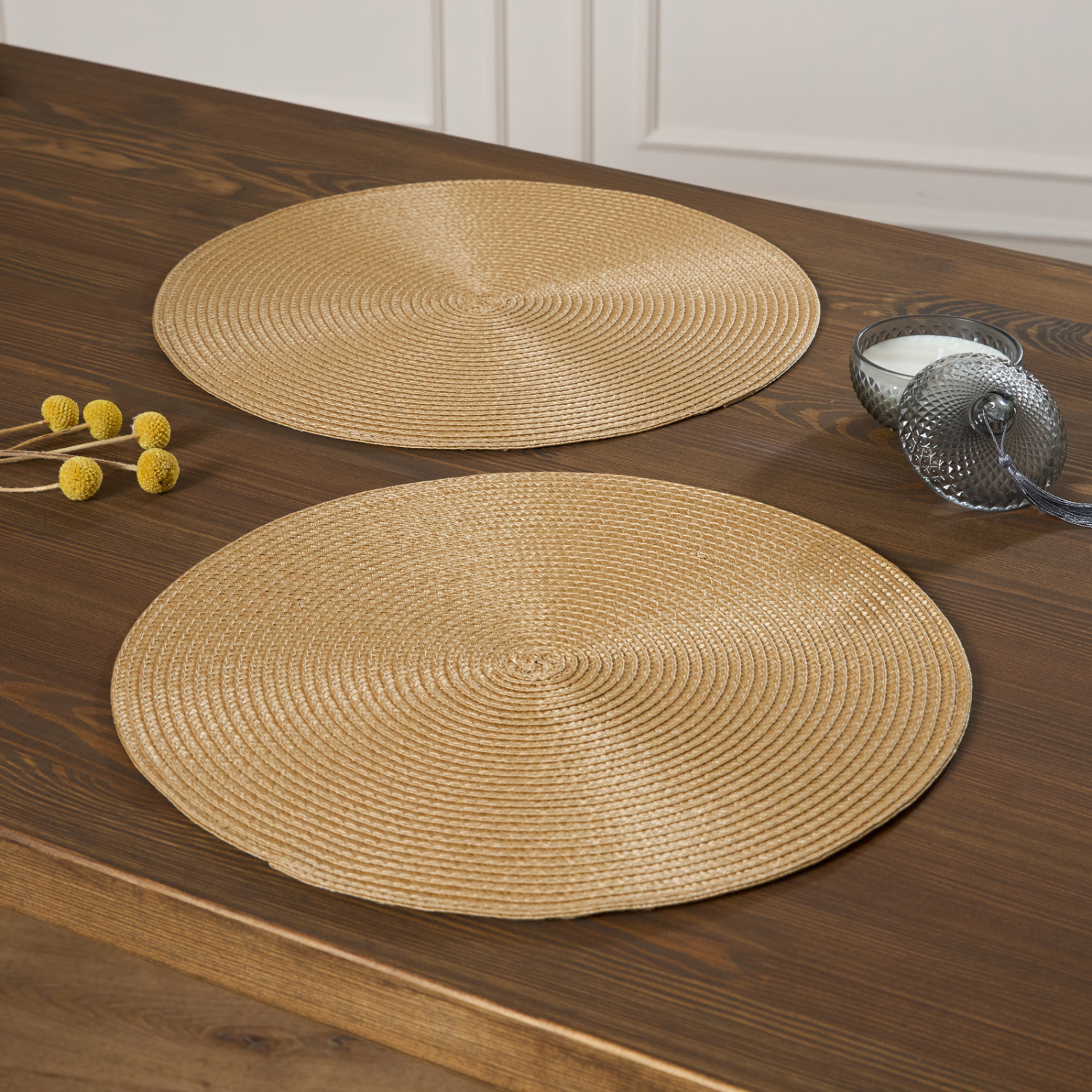 Набор плейсматов Lucera, золото