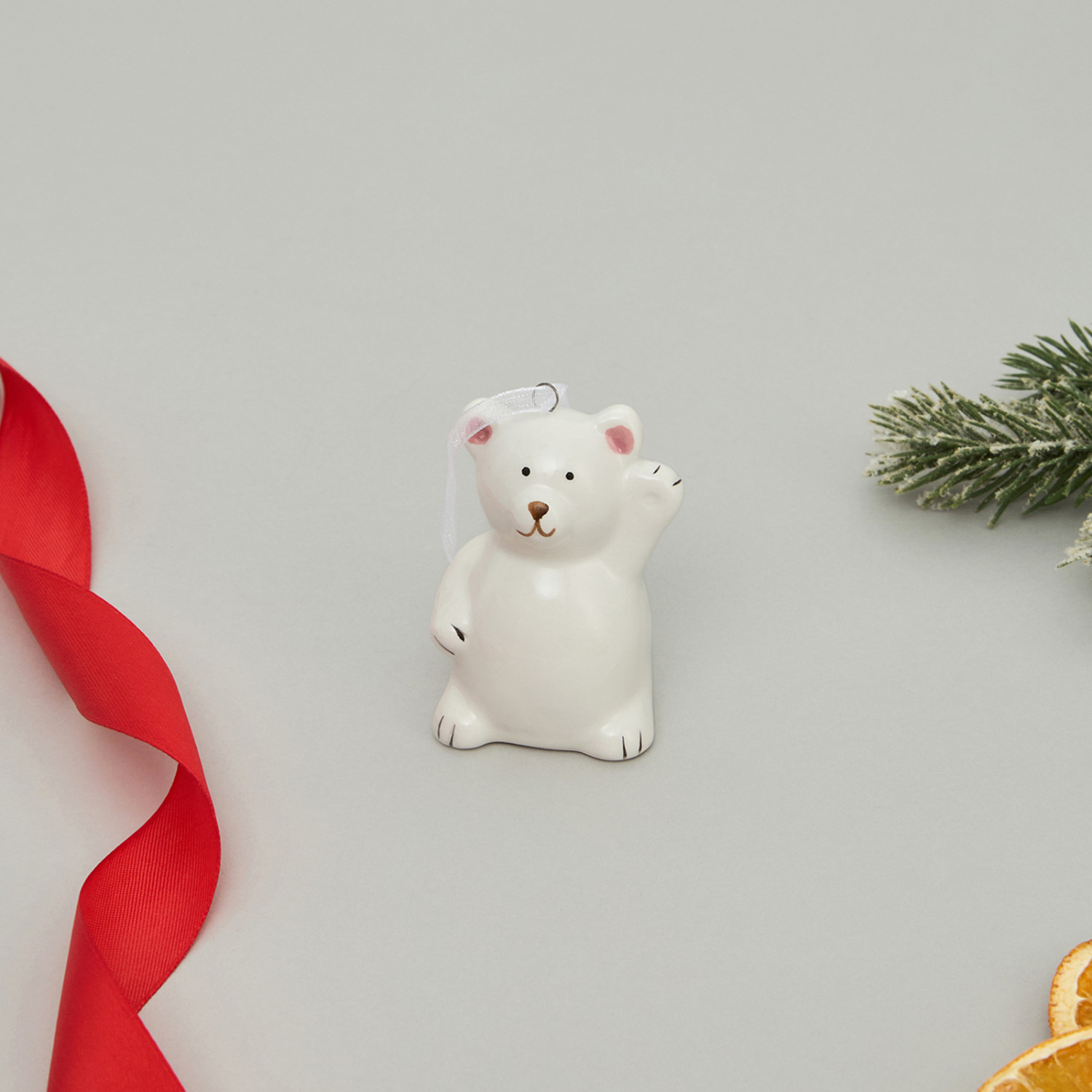 Елочная игрушка Сахарный медведь/Sugarbear - фото № 2