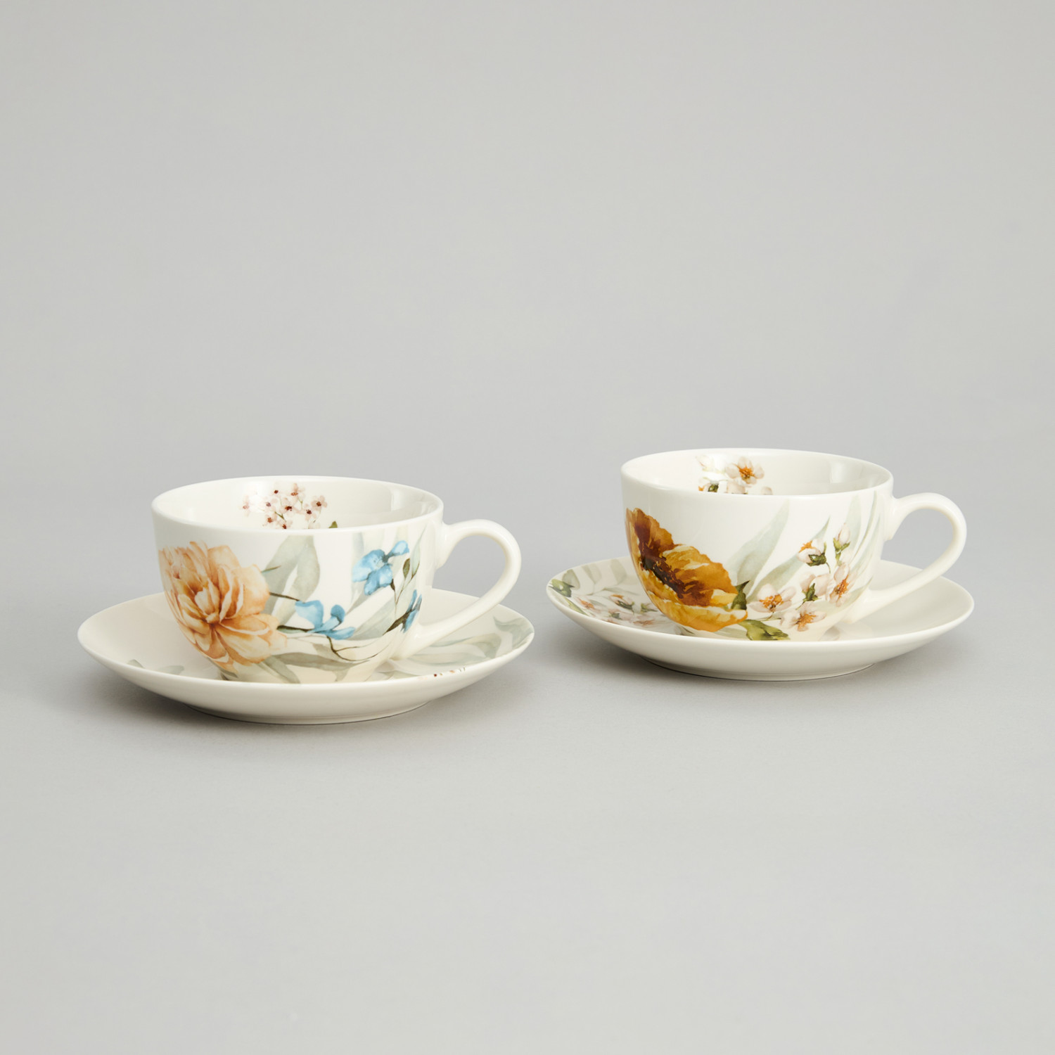 Набор чайных пар Цветущие луга/Prati Fioriti - фото № 5