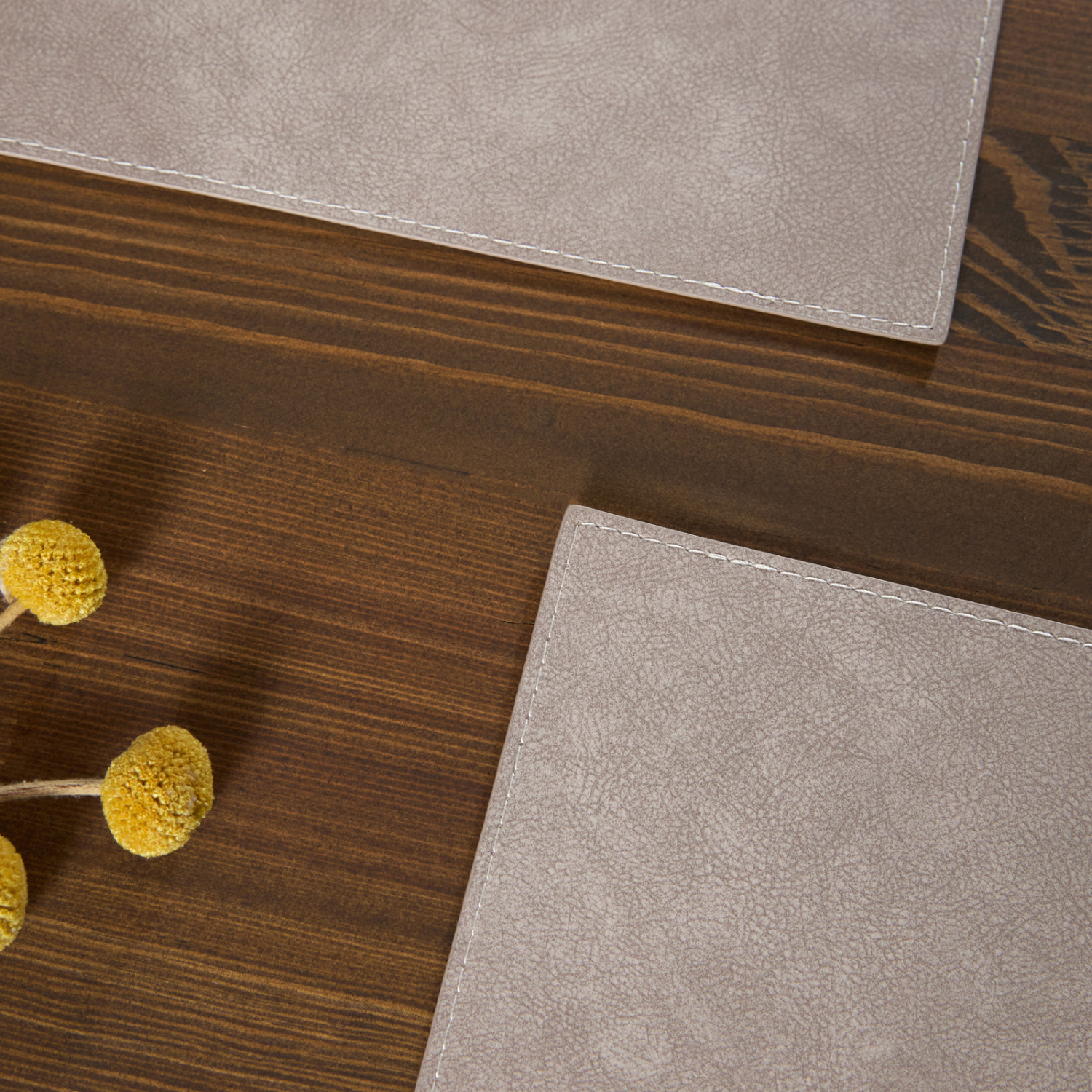 Набор плейсматов Рикки/Ricky, серый - фото № 3