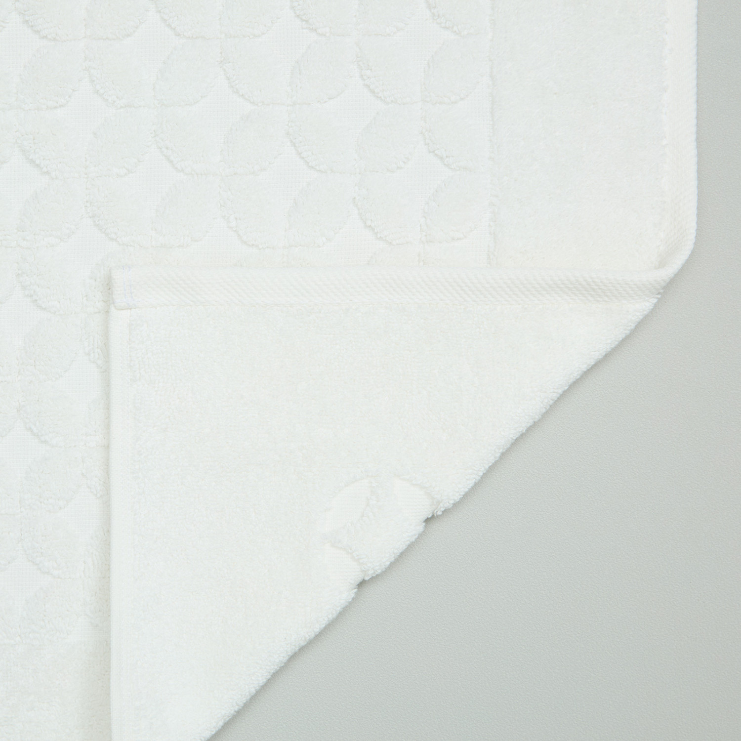 Полотенце махровое Illumination для ног, молоко - фото № 4