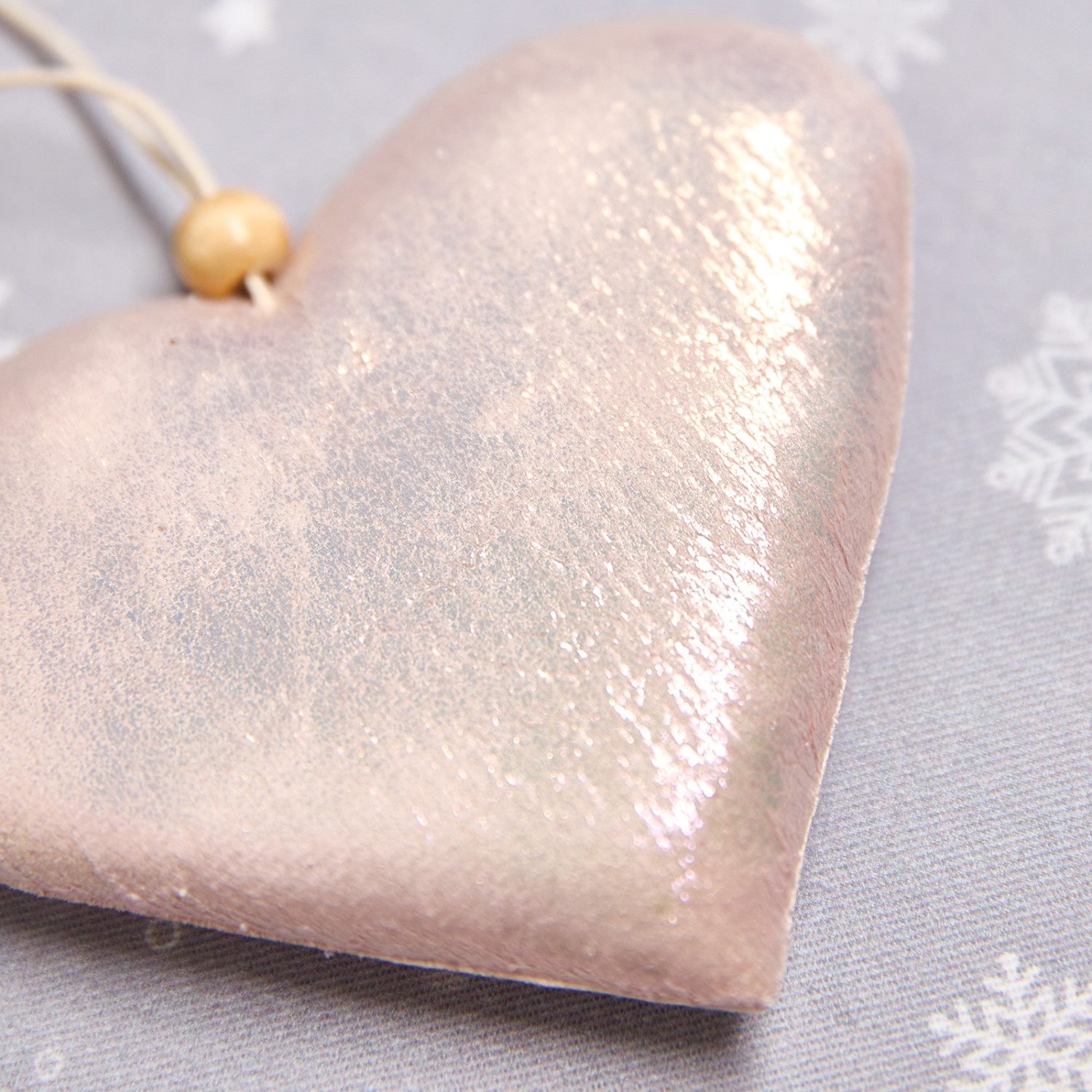 Подвесная декорация Gloss, розовая - фото № 3