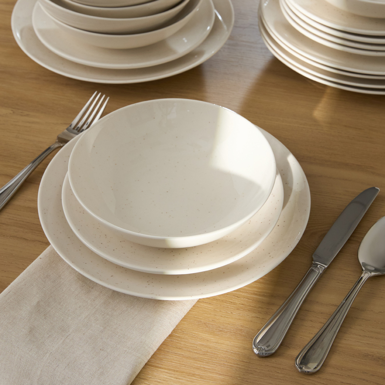 Столовый сервиз Granello, бежевый