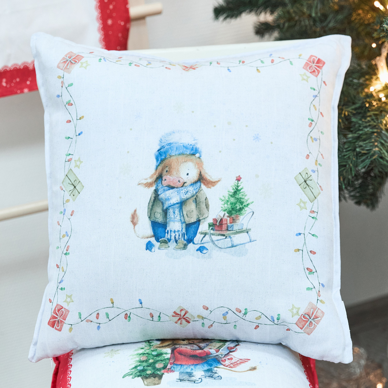 Подушка декоративная Toro de invierno