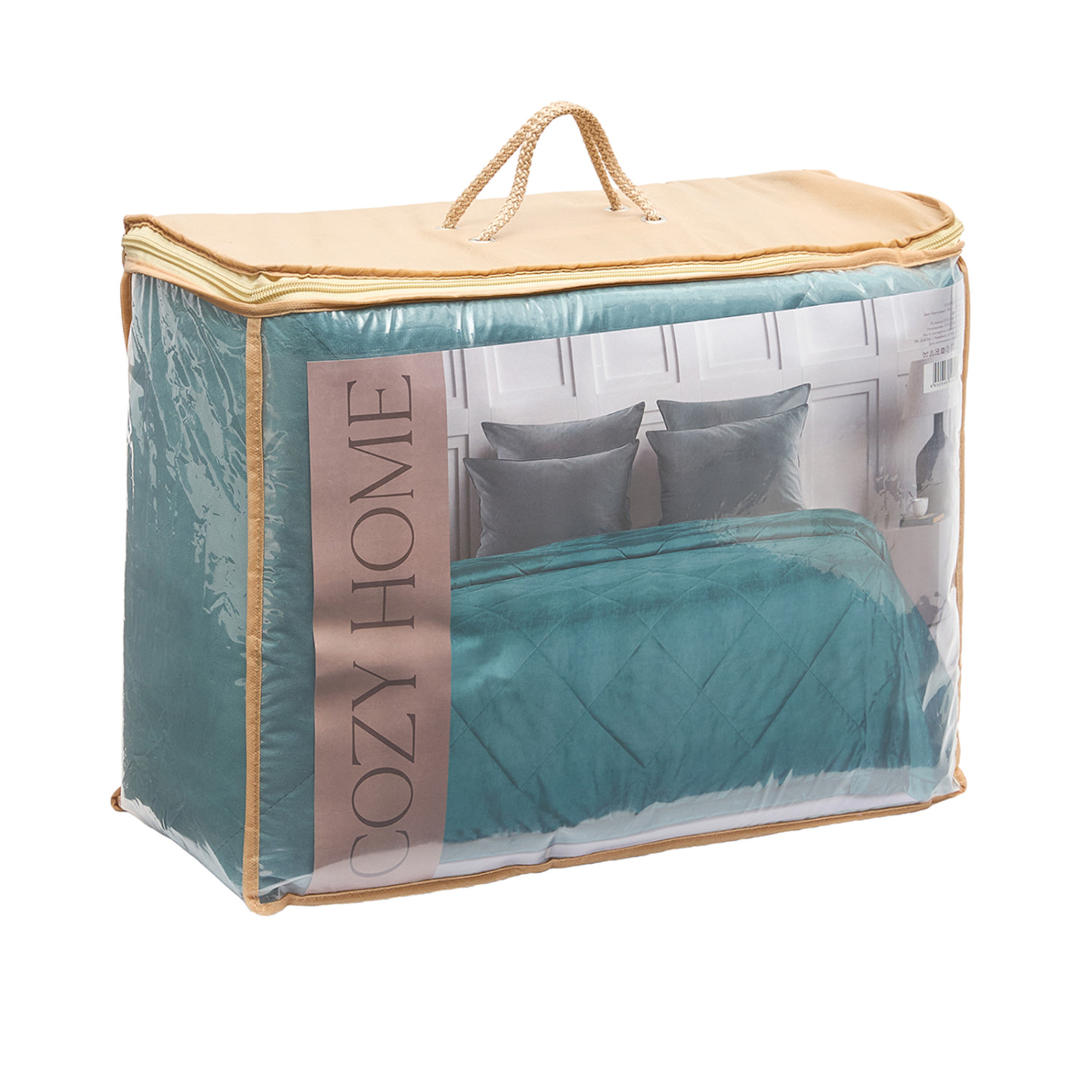 Покрывало Donata, бирюза - фото № 9