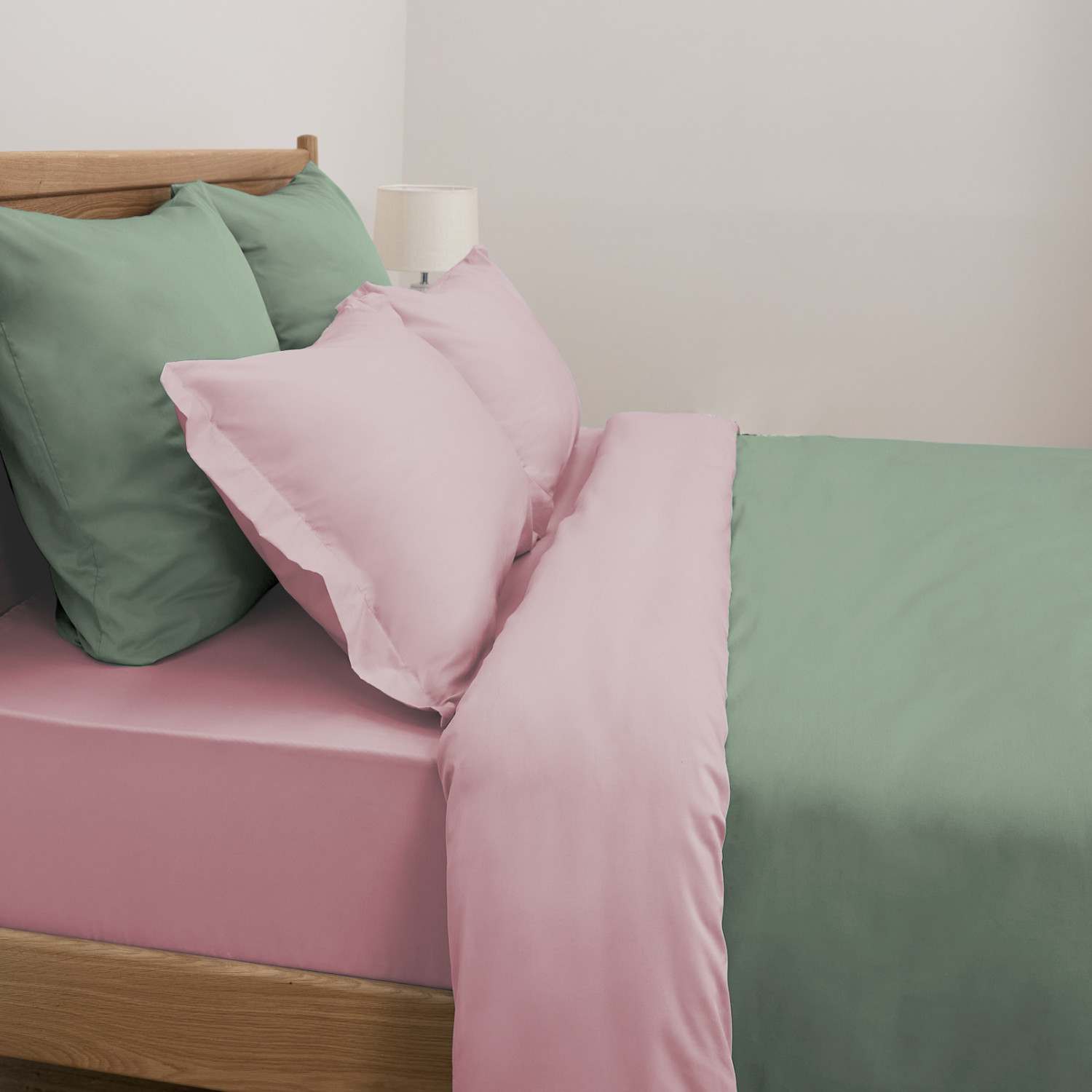 Постельное белье Cameo green & Peachskin - фото № 9