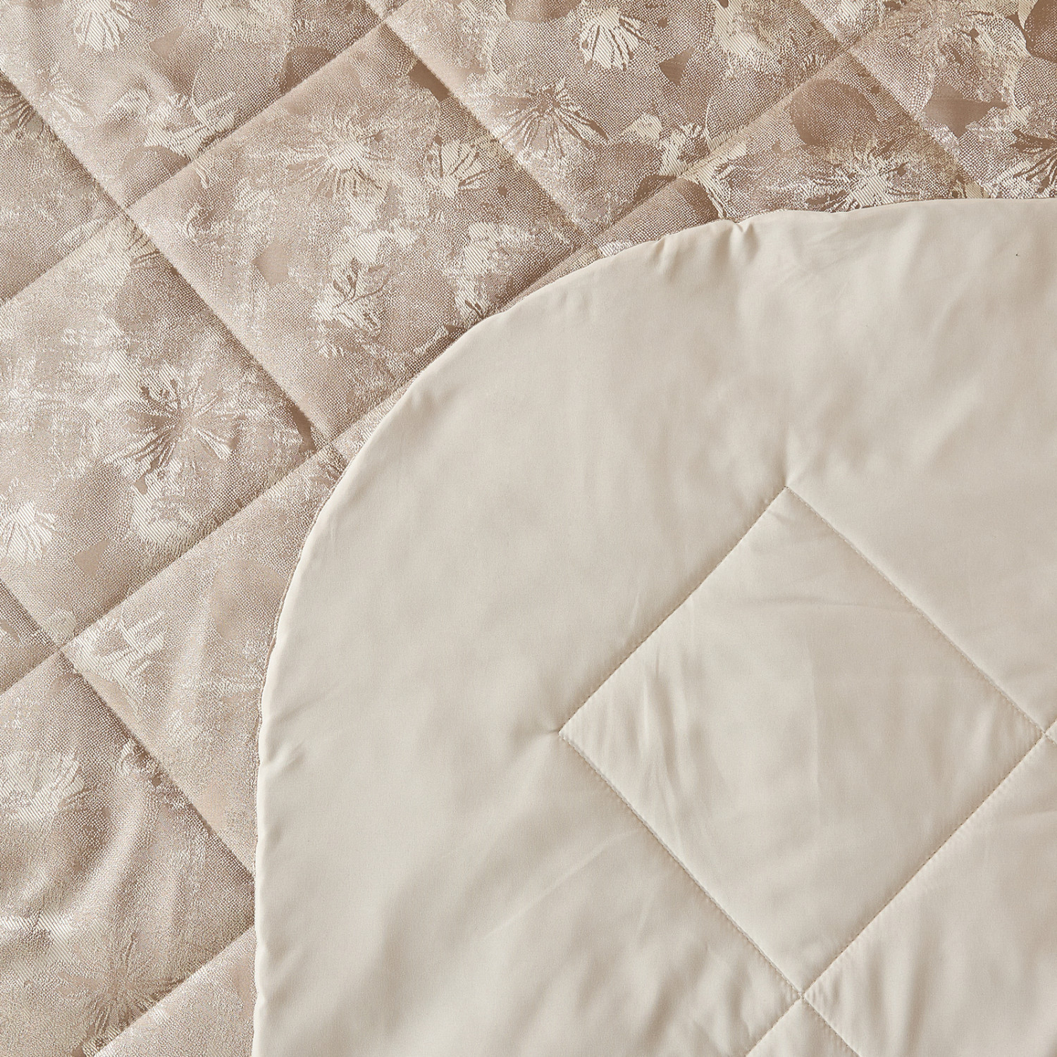 Покрывало Fogliame dorato, латте - фото № 4