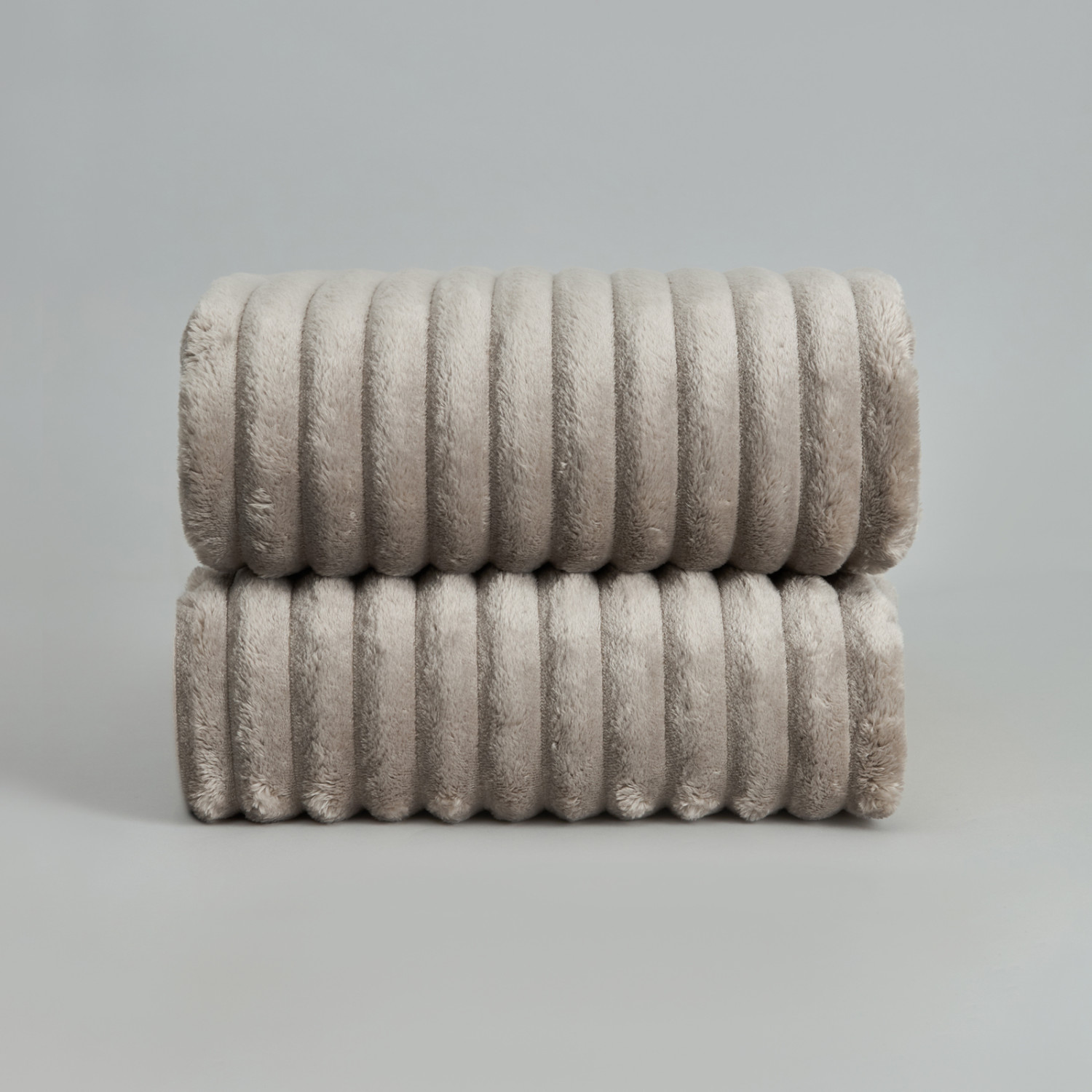 Плед Soft strip, темно-серый