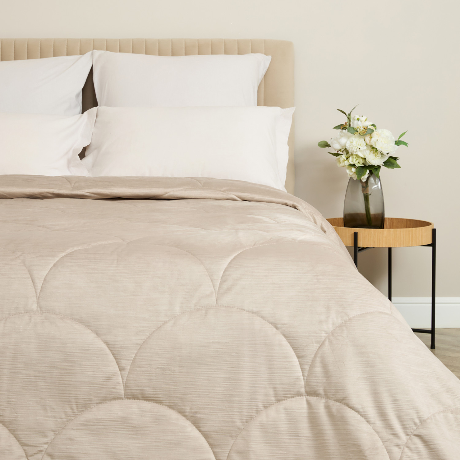 Покрывало Adelfa, бежевое - фото № 2