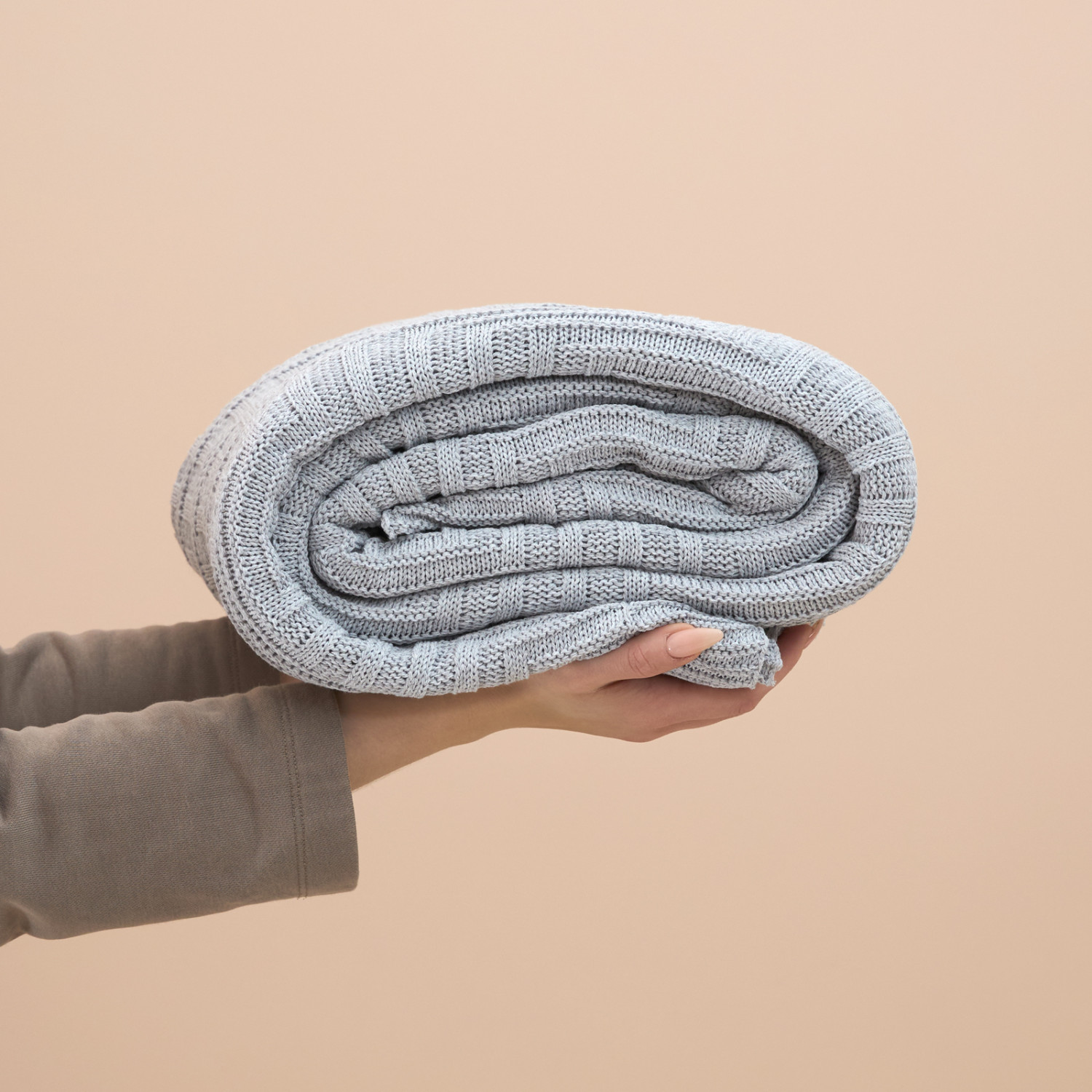 Плед Cascante, серый - фото № 7