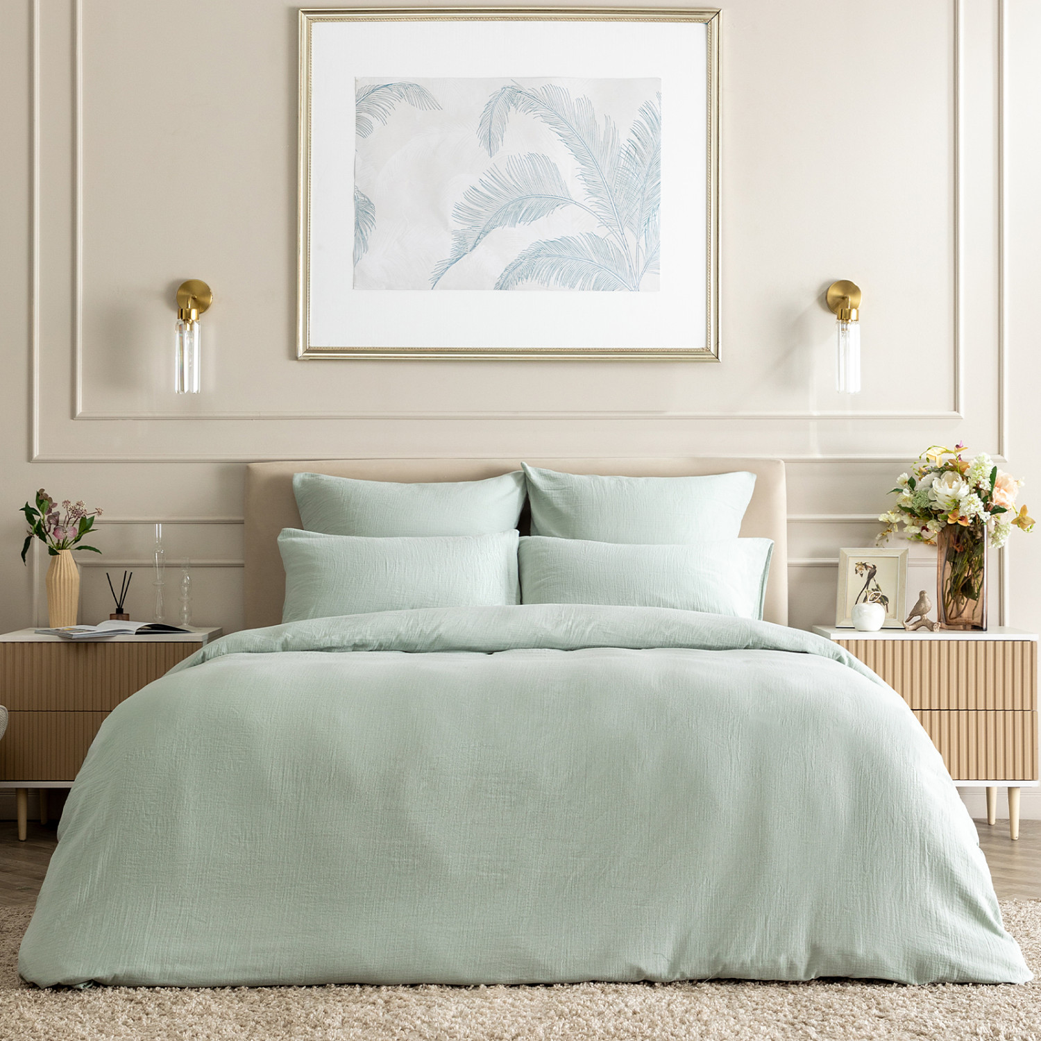 Постельное белье Облако мяты/Nuvola menta - фото № 2