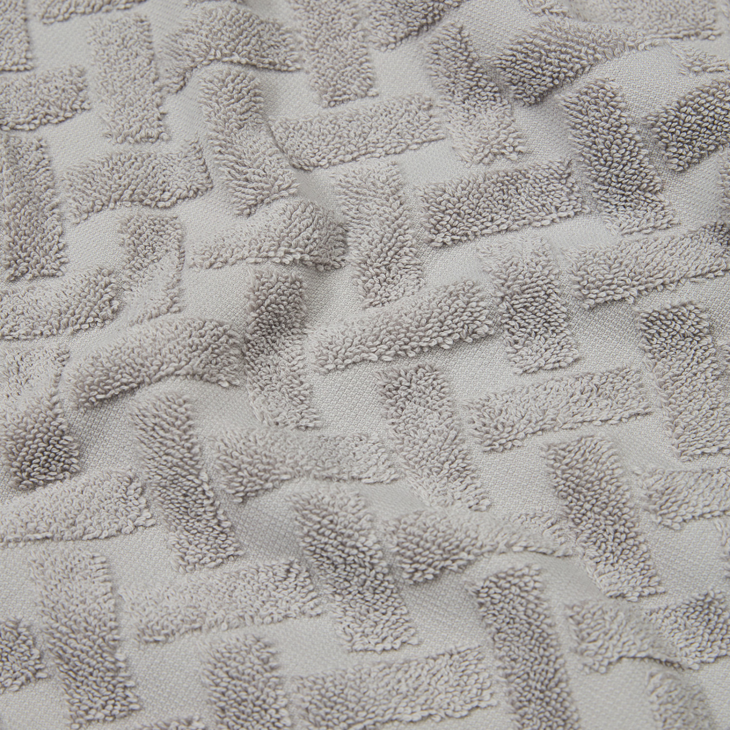 Полотенце махровое Адрио/Adrio, серое - фото № 5