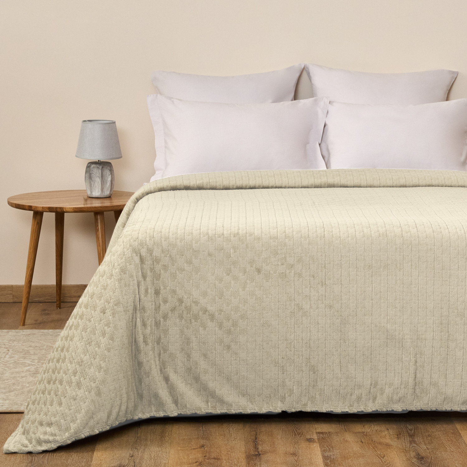 Плед Capelli, мокко - фото № 2