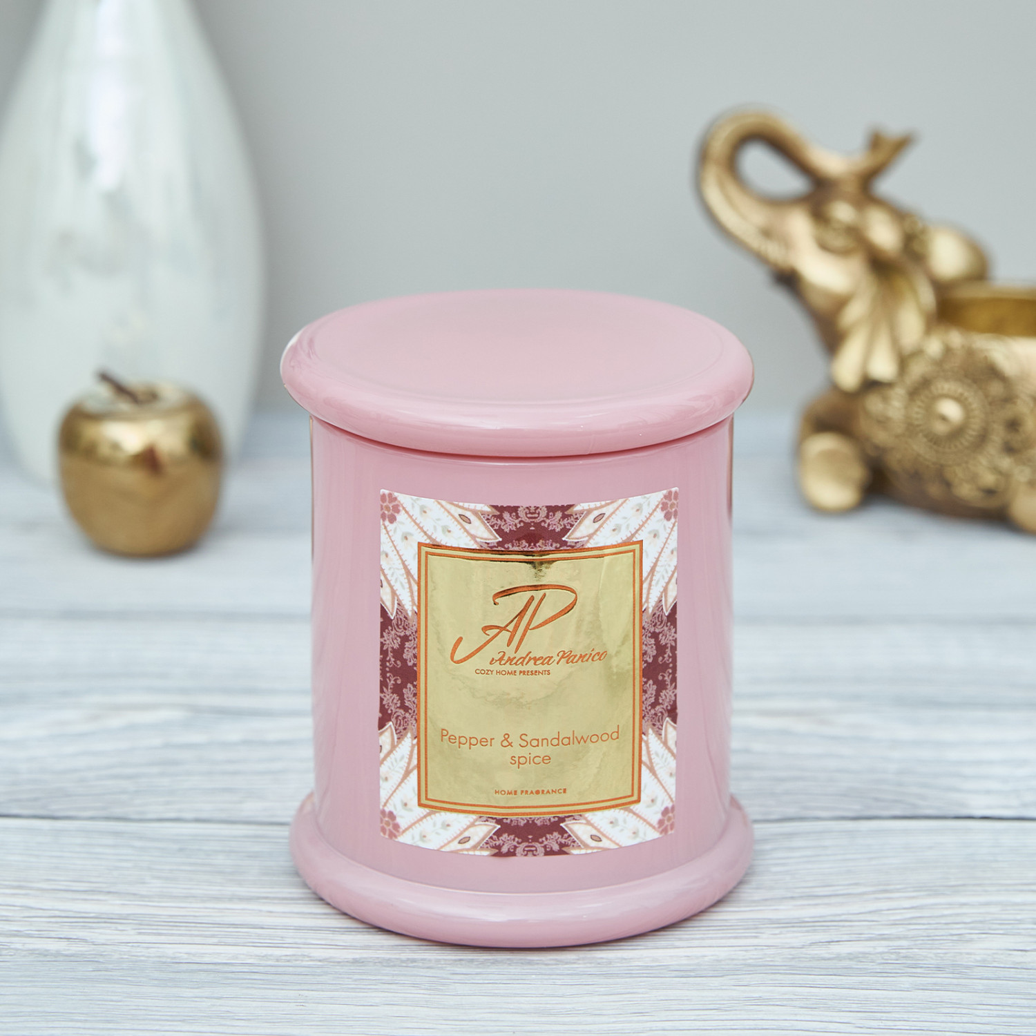 Свеча ароматическая Pepper & Sandalwood spice - фото № 2