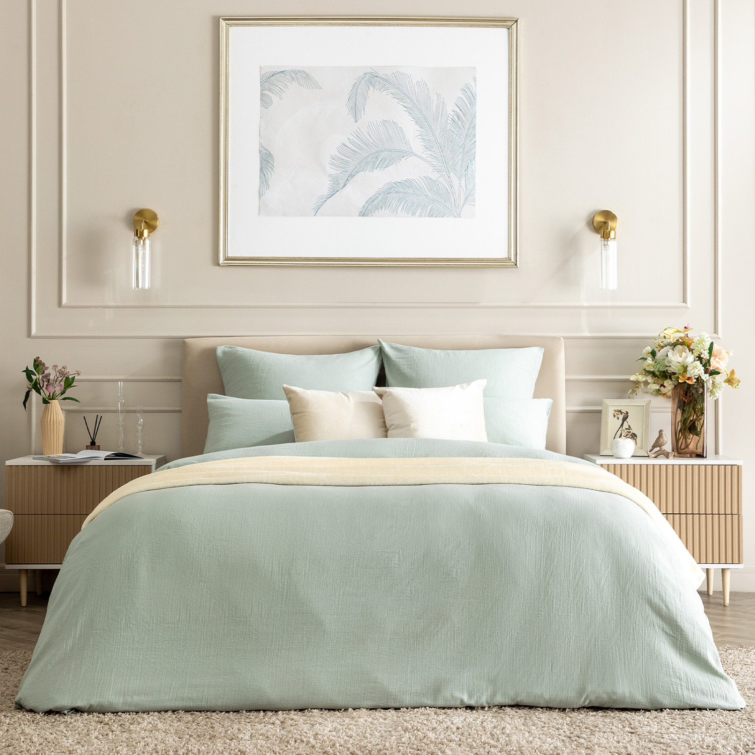 Постельное белье Облако мяты/Nuvola menta - фото № 9