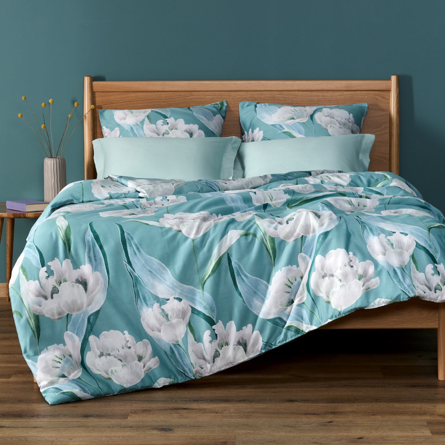 Постельное белье Primi tulipani, 4 наволочки - фото № 4