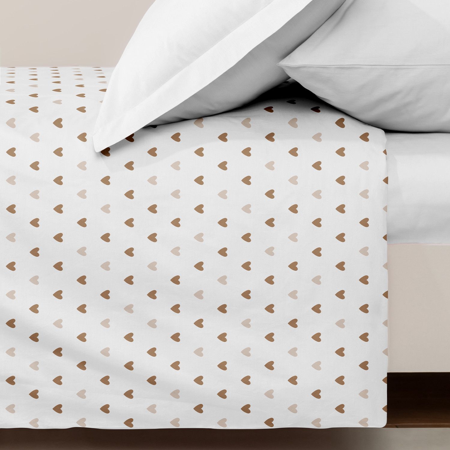 Пододеяльник Любовь моя (коричневый)/ Amore mio brown - фото № 2