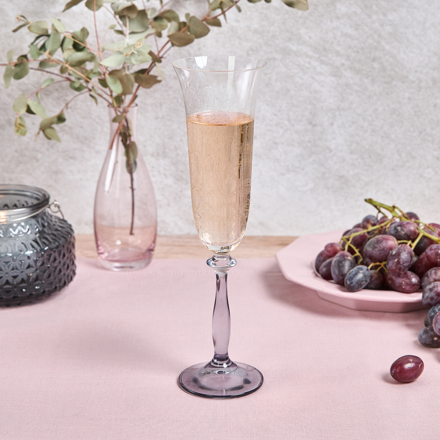 Бокал для шампанского Noble plum - фото № 3
