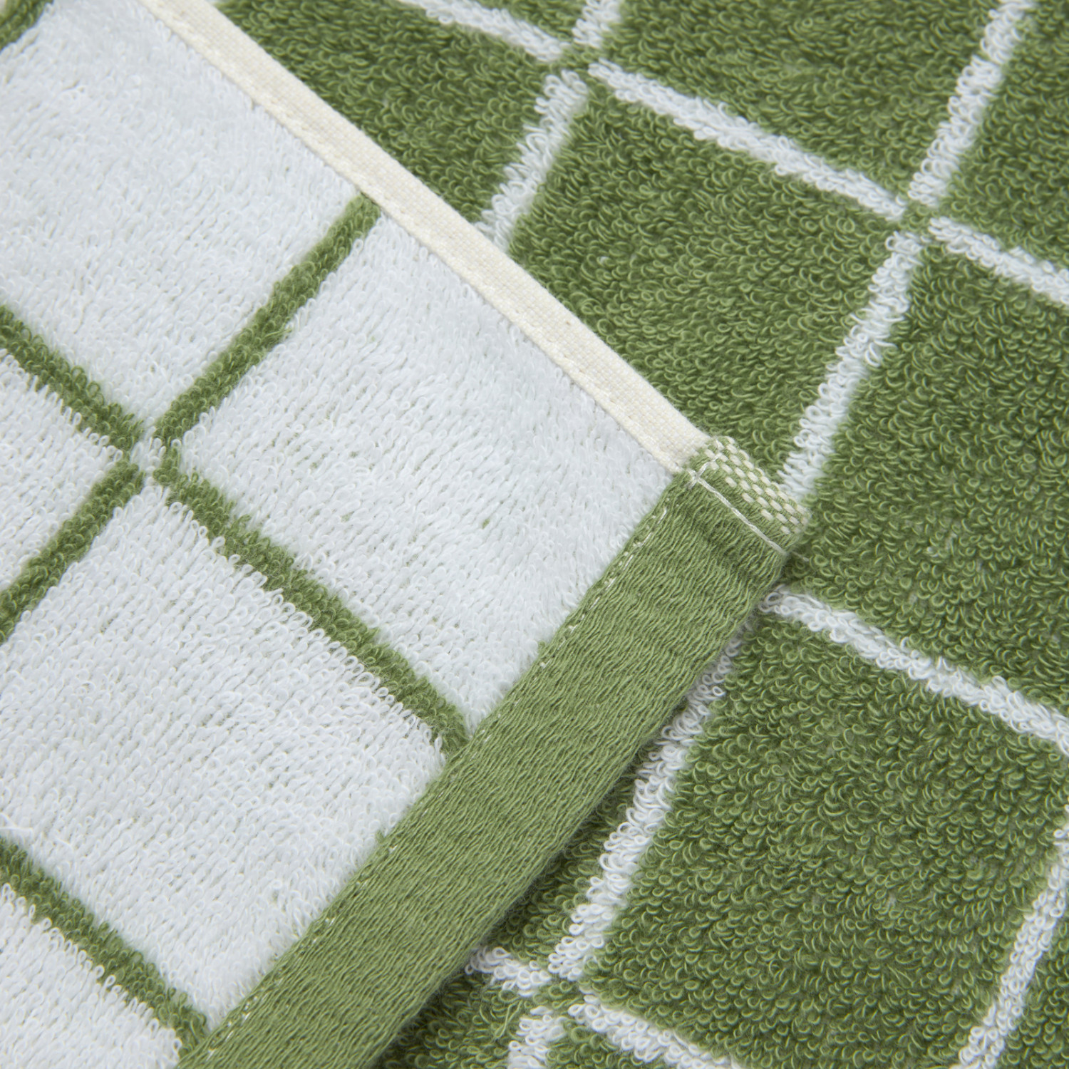 Полотенце махровое Большая клетка/Gabbia larga I - фото № 3