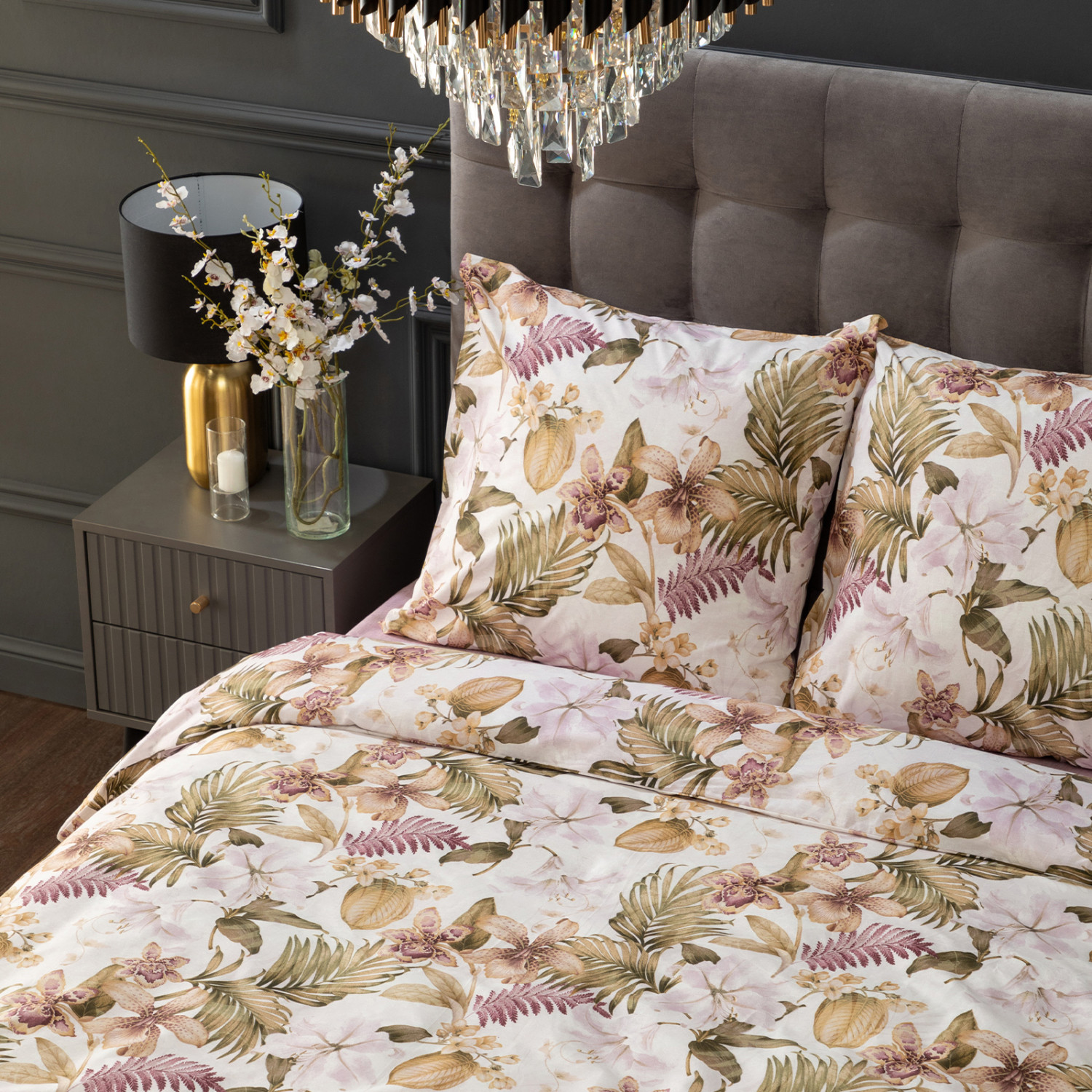 Постельное белье Perfezione, розовое - фото № 10